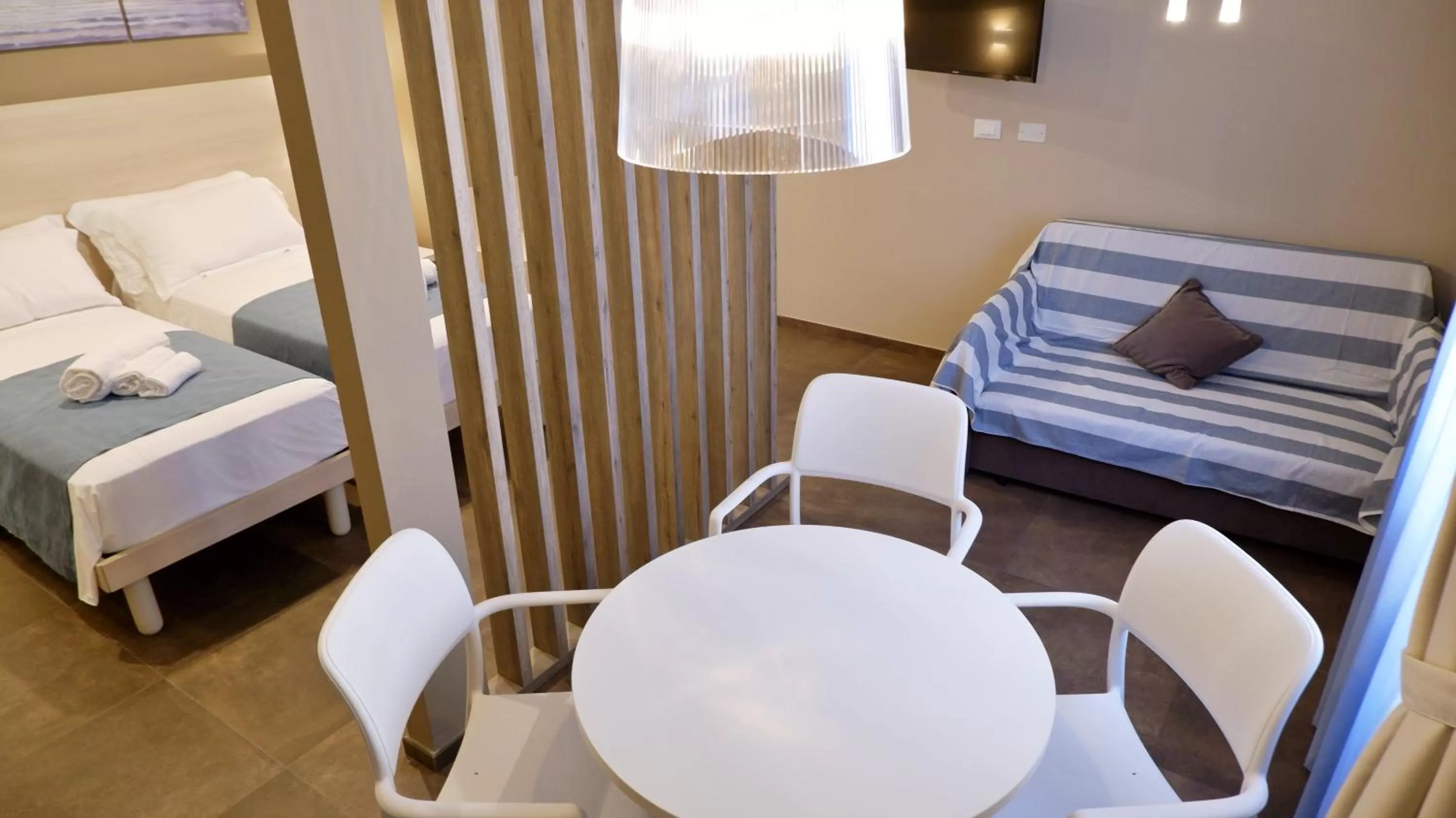 Seating Area in Pianomare Riviera Apartments and Rooms