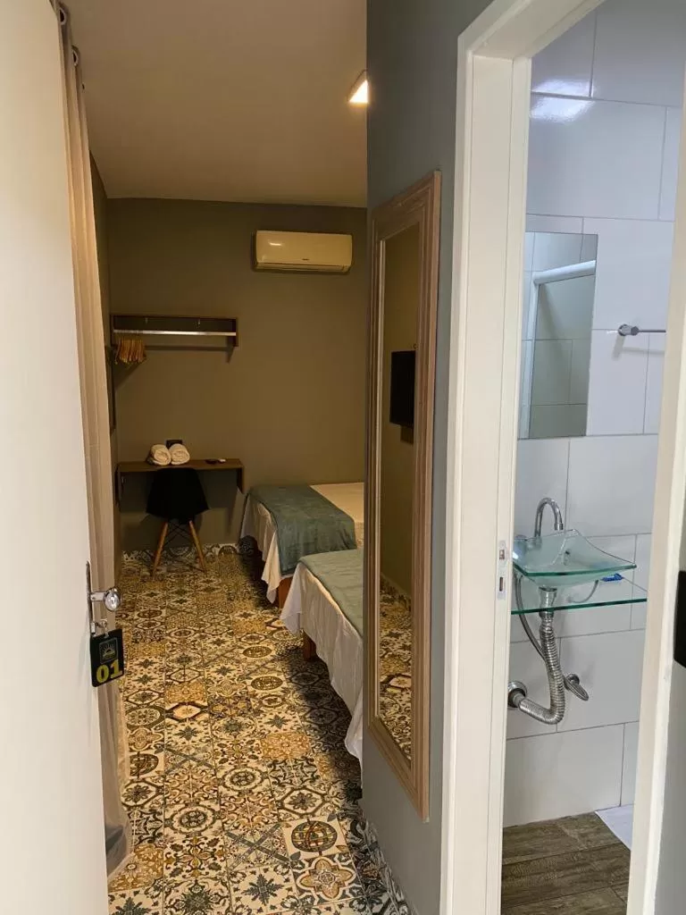 Kitchen/Kitchenette in Santa Cecília Pousada