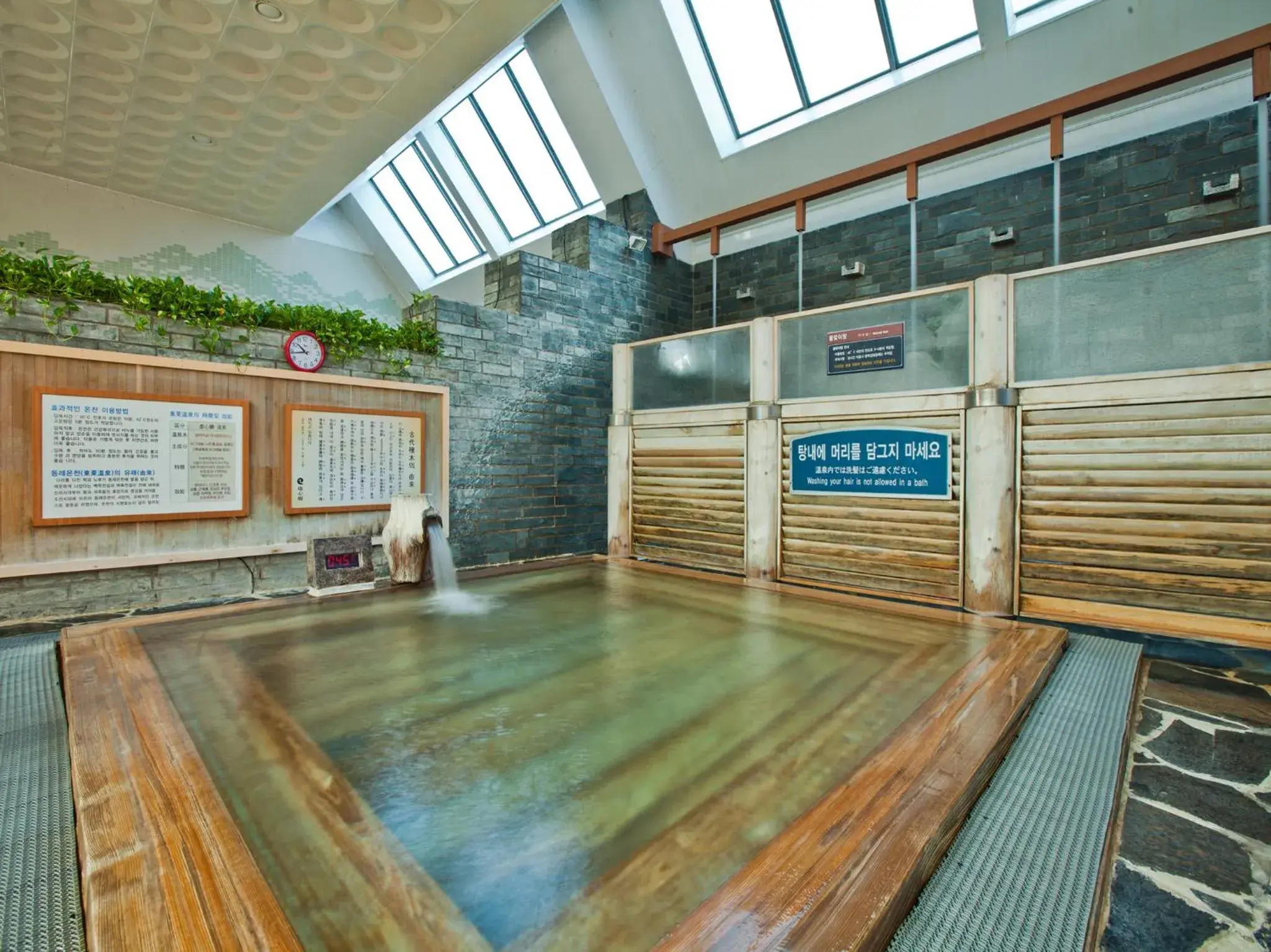 Hot Spring Bath in Nongshim Hotel