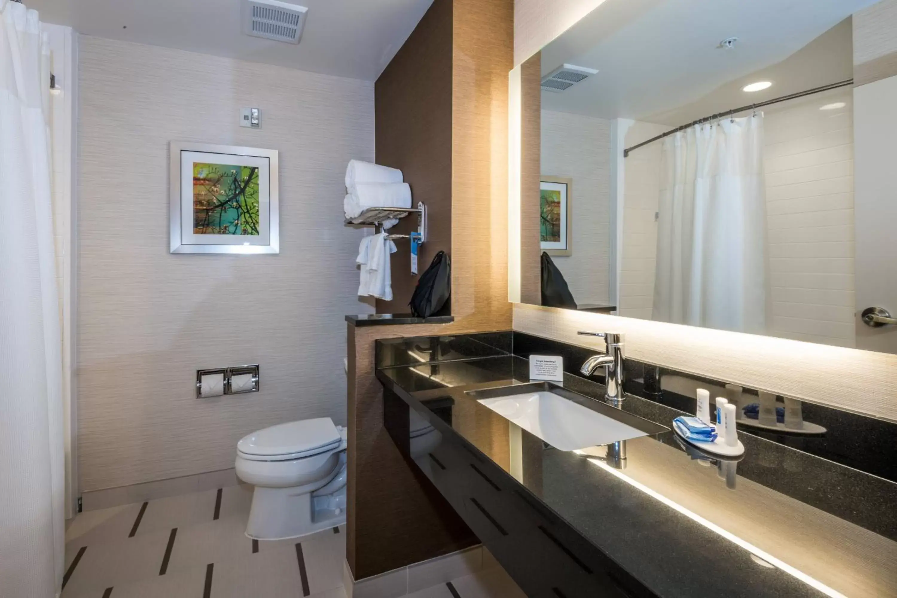 Bathroom in Fairfield Inn & Suites by Marriott Meridian