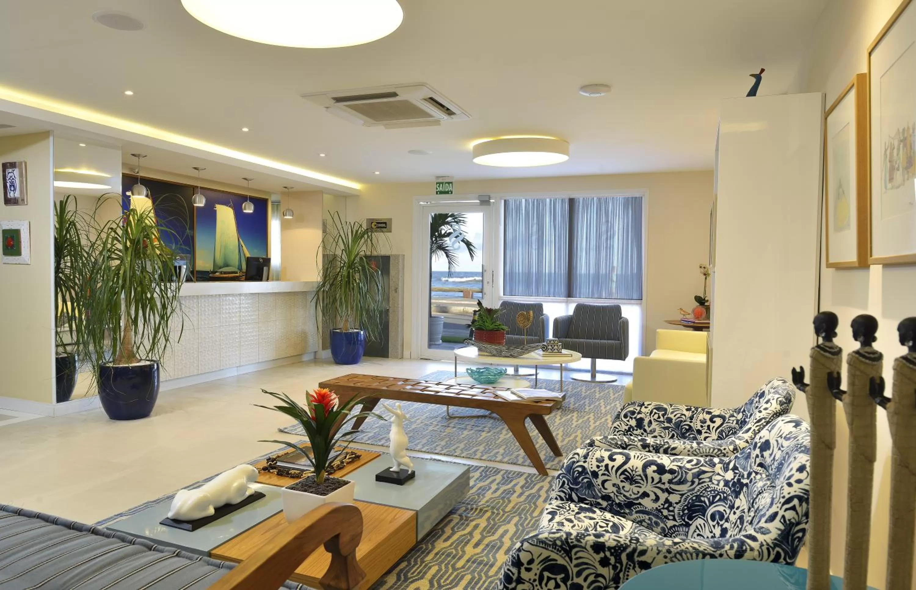 Lobby or reception in Rede Andrade Express