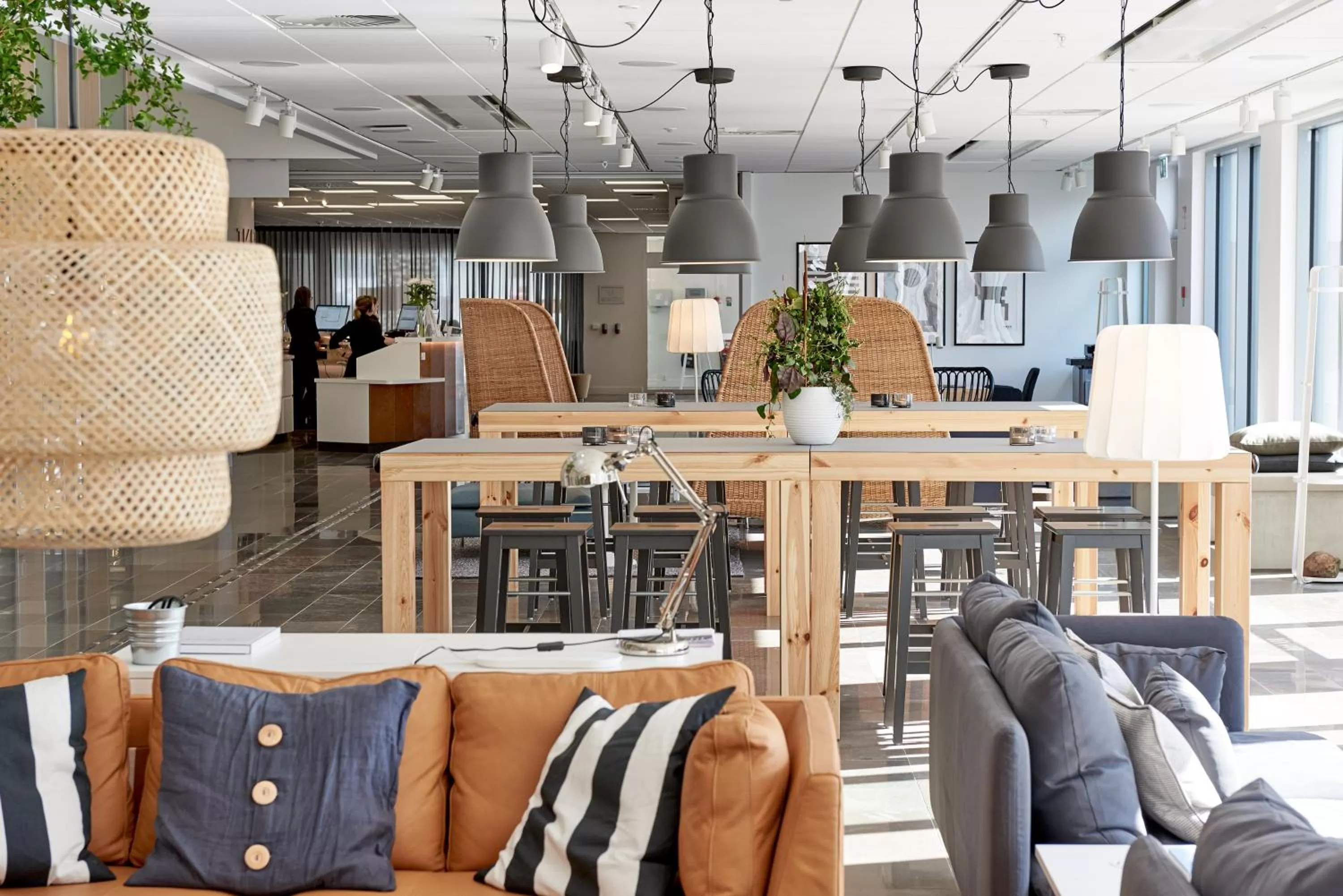Lobby or reception in IKEA Hotell