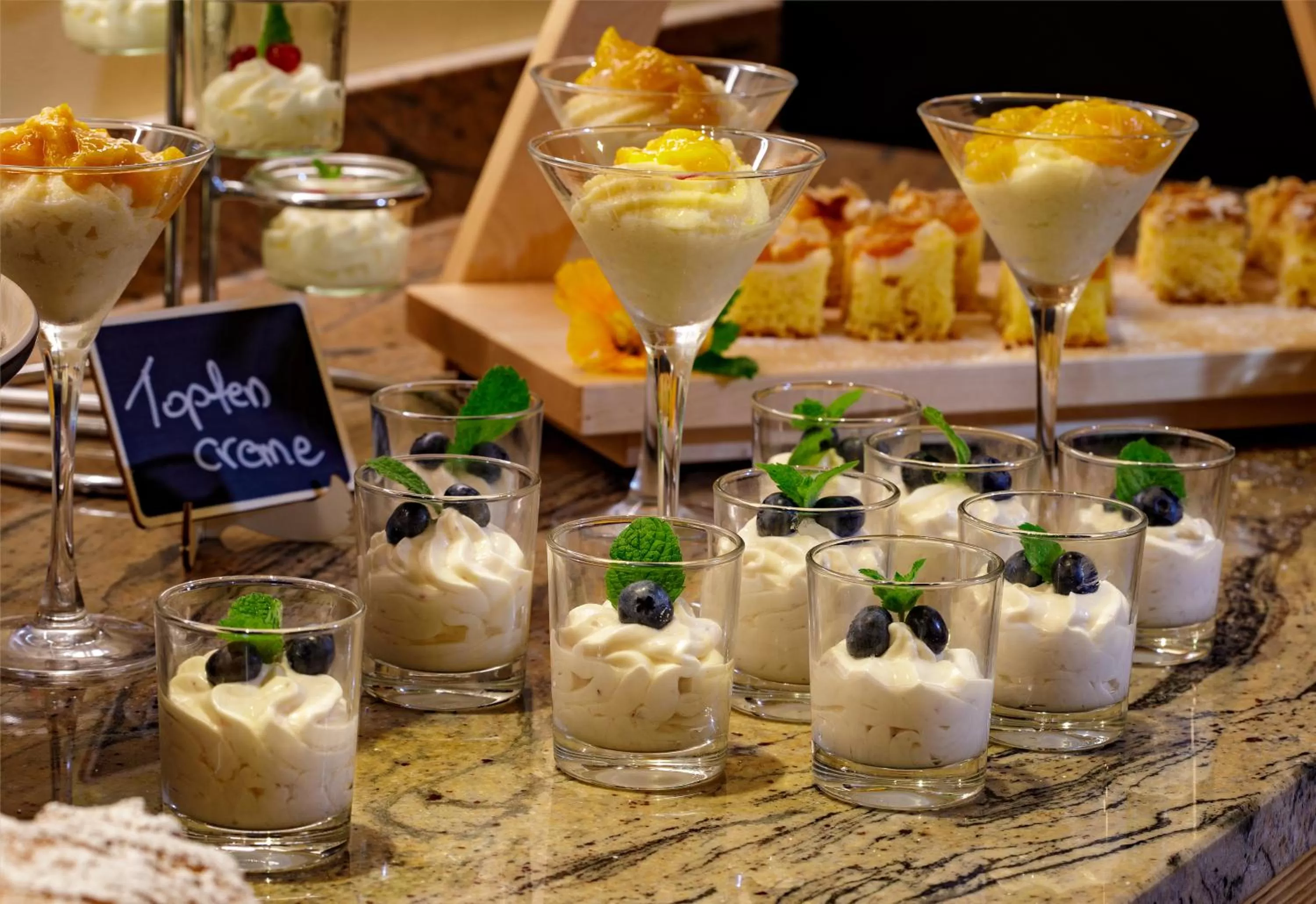 Breakfast in Panorama Hotel Gasthof Leidingerhof