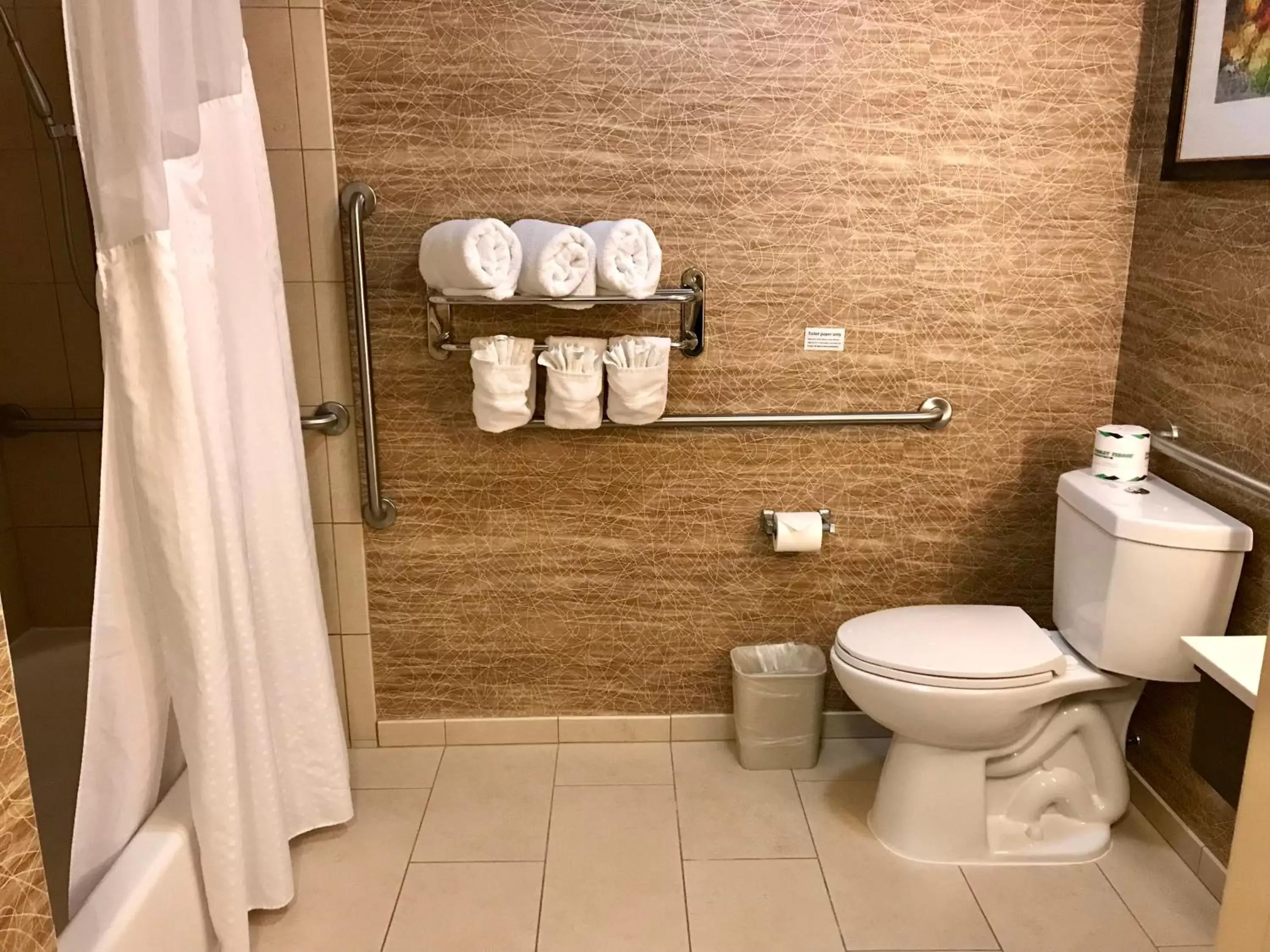 Bathroom in Holiday Inn Express Hotel & Suites Pasadena-Colorado Boulevard, an IHG Hotel