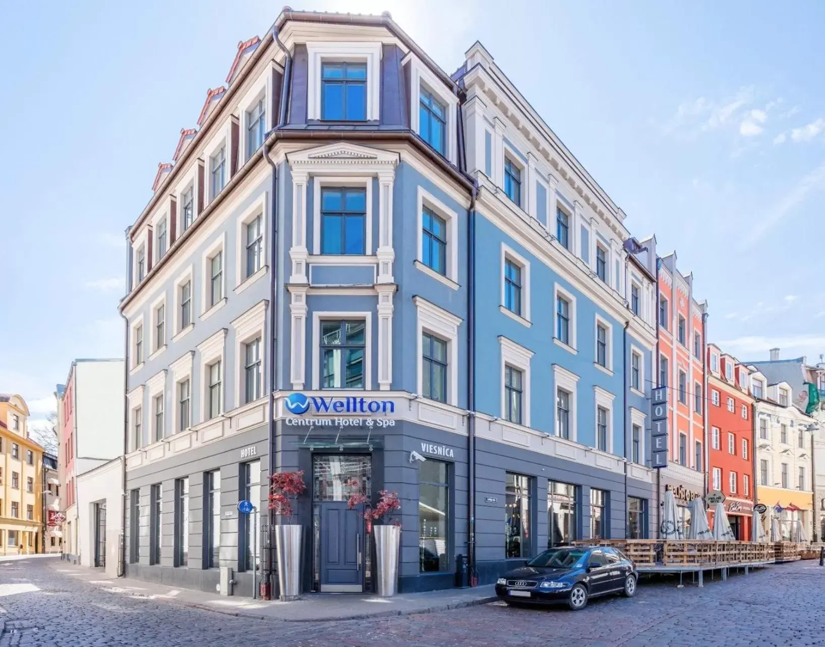 Facade/entrance, Property Building in Wellton Centrum Hotel & SPA