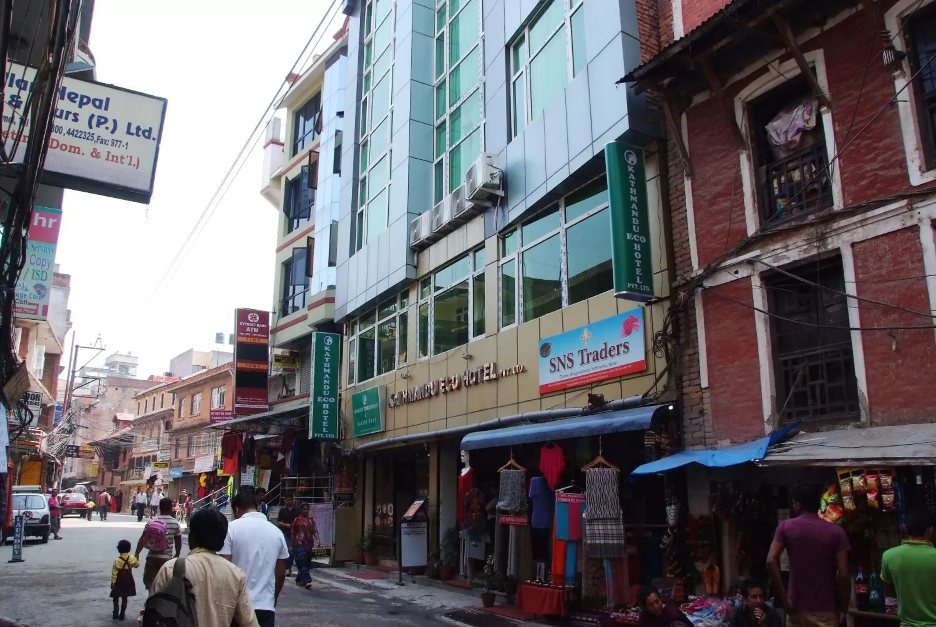 Facade/entrance, Neighborhood in Kathmandu Eco Hotel