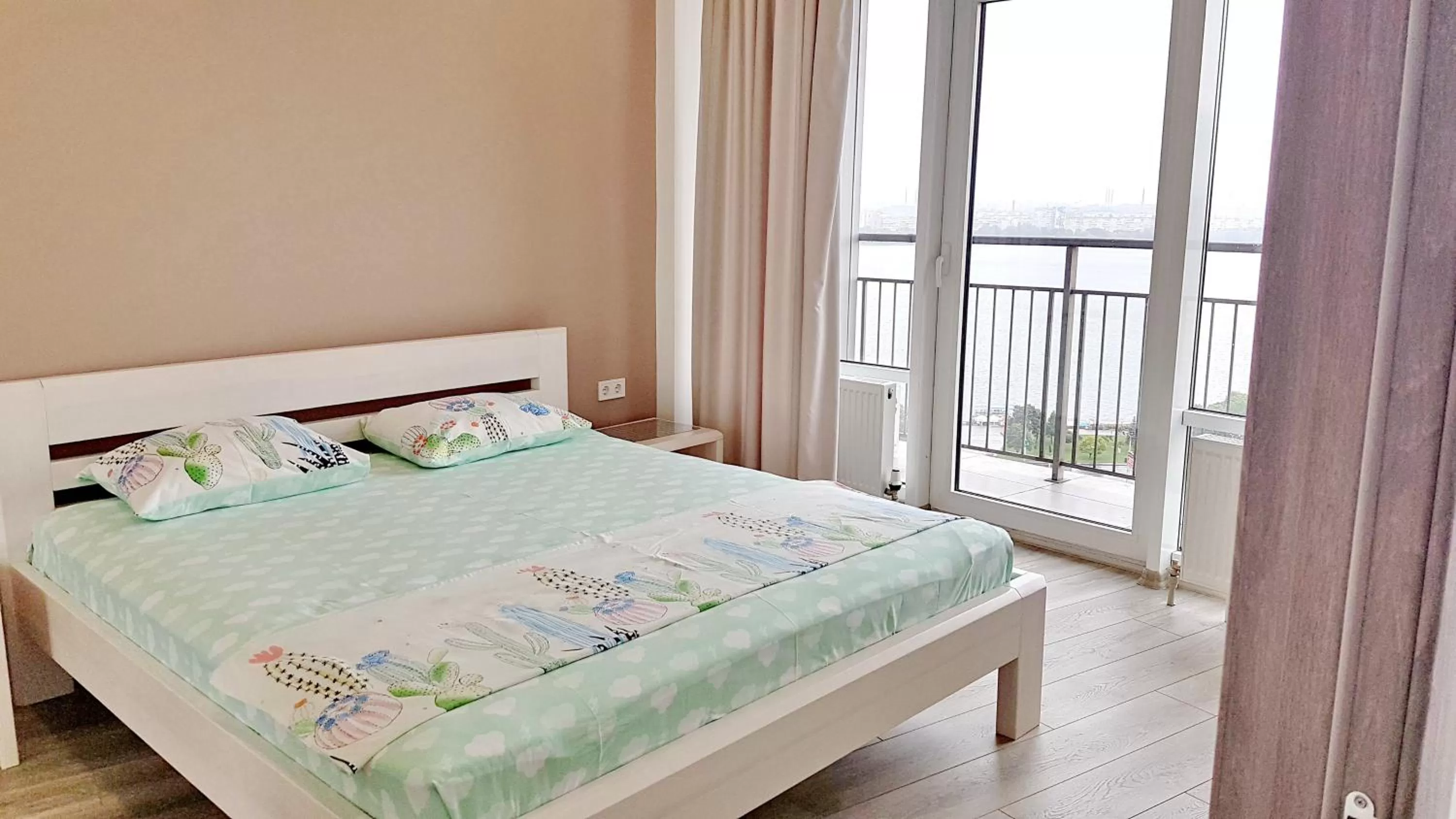 Bed in Most City Apart-Hotel