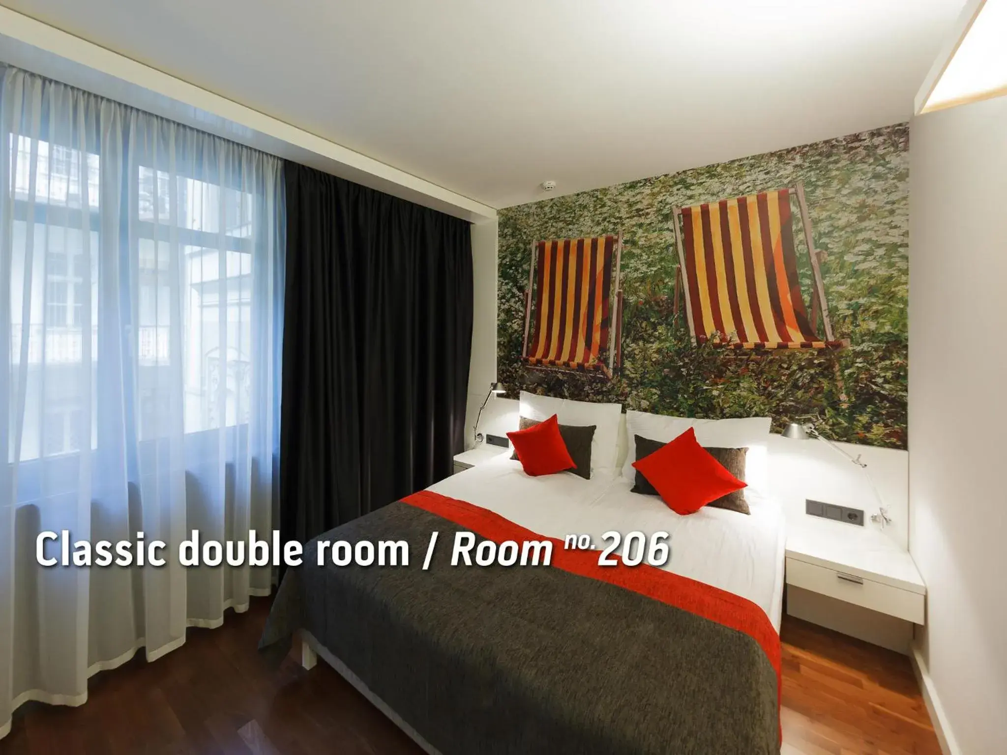 Bedroom, Bed in Bohem Art Hotel