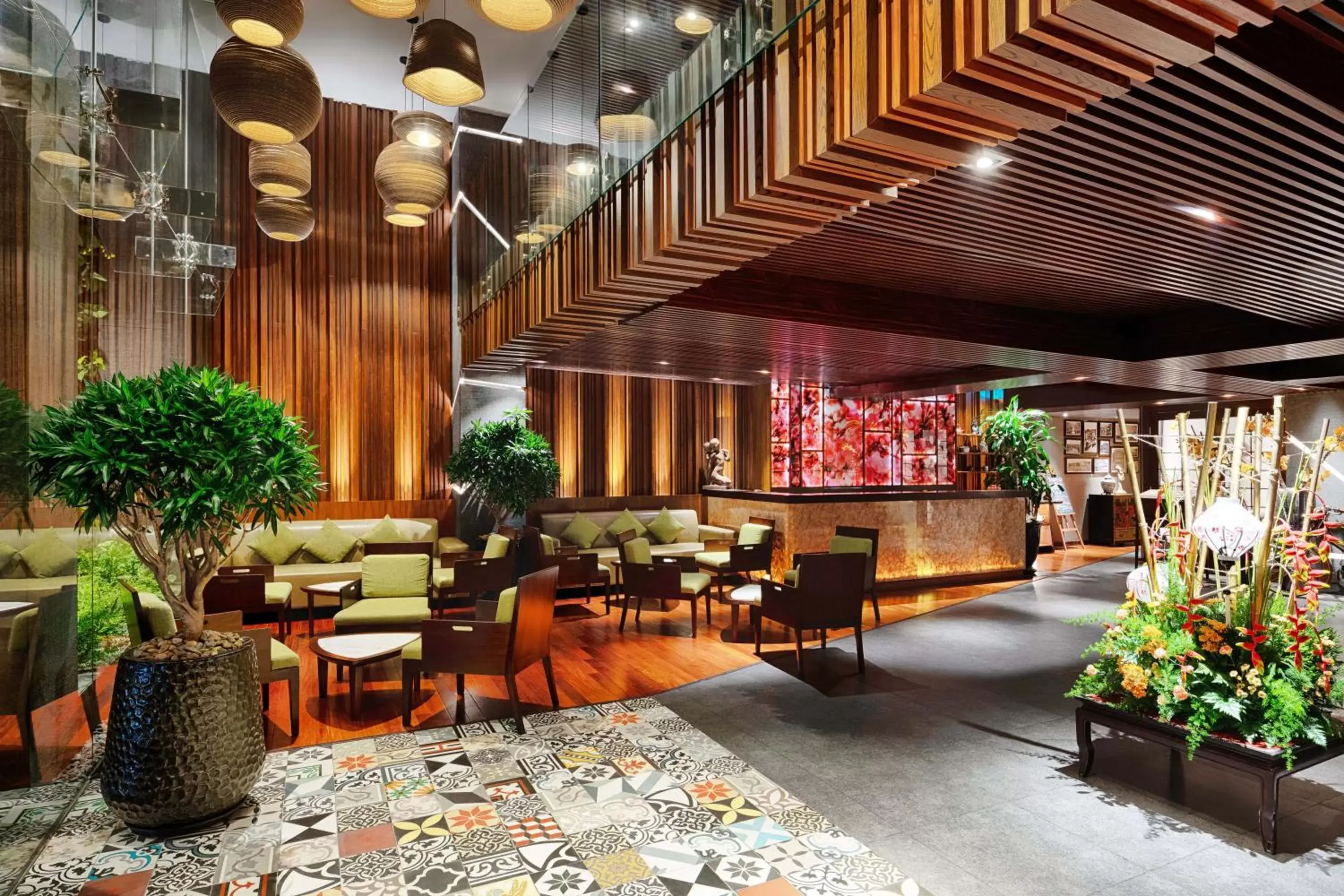 Lobby or reception in Silverland Sakyo Hotel