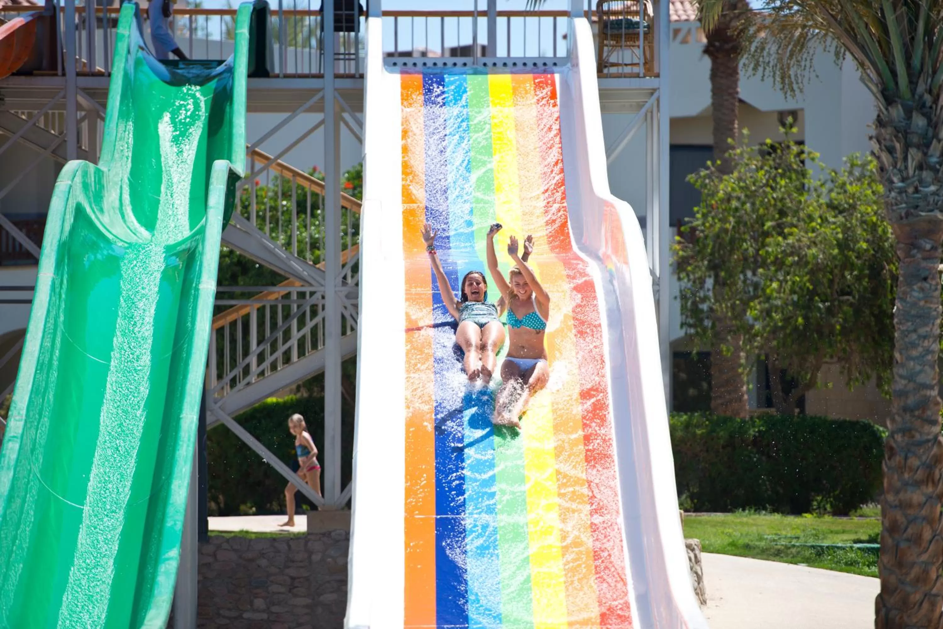 Aqua park in Amphoras Beach - Ultra All Inclusive