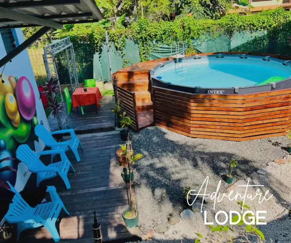 Pool View in Hotel Adventure Lodge