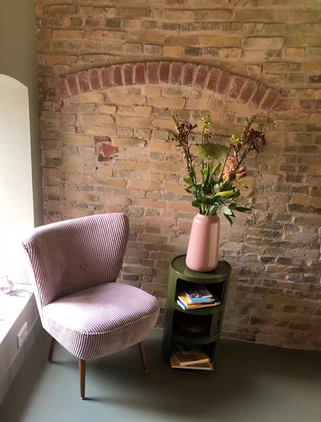 Seating area in B&B Turfkade9