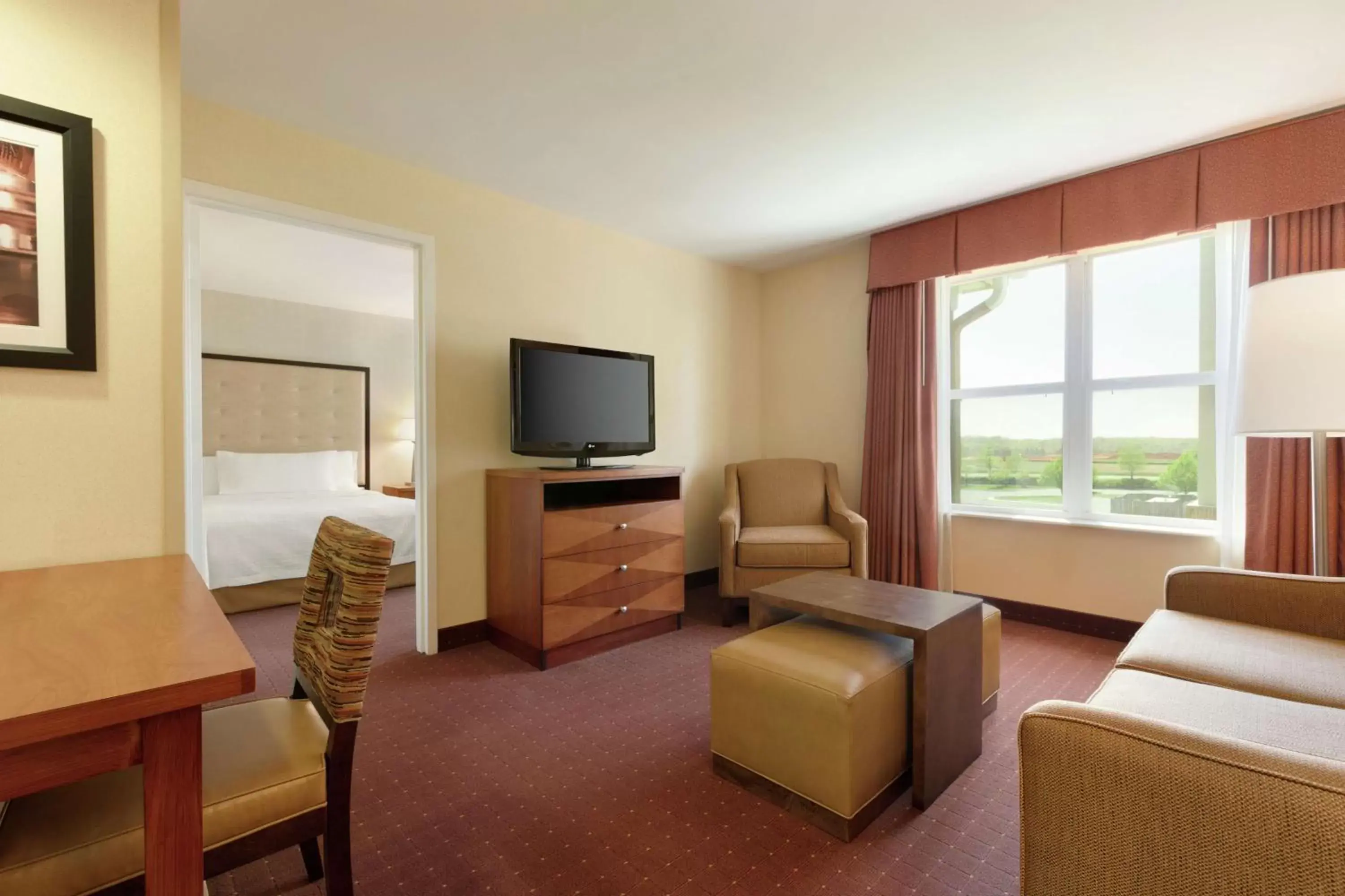 Bedroom, Seating Area in Homewood Suites by Hilton Dulles-North Loudoun