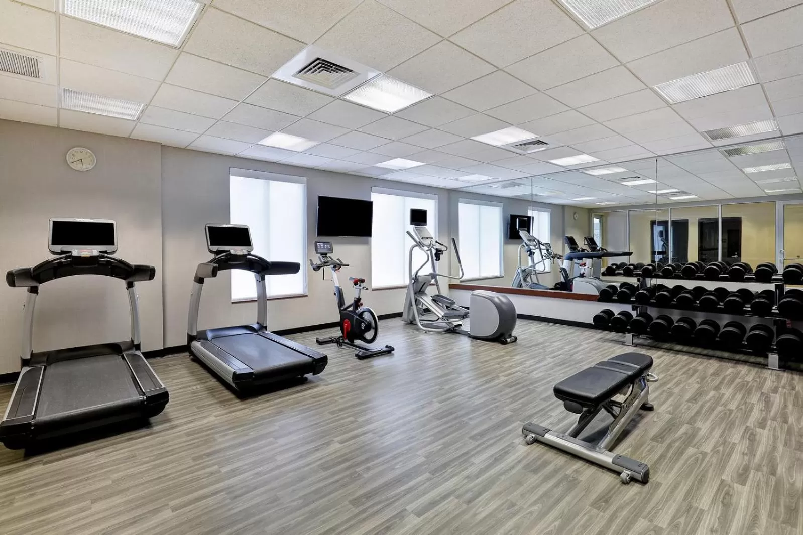 Fitness centre/facilities in Hyatt Place San Antonio North Stone Oak
