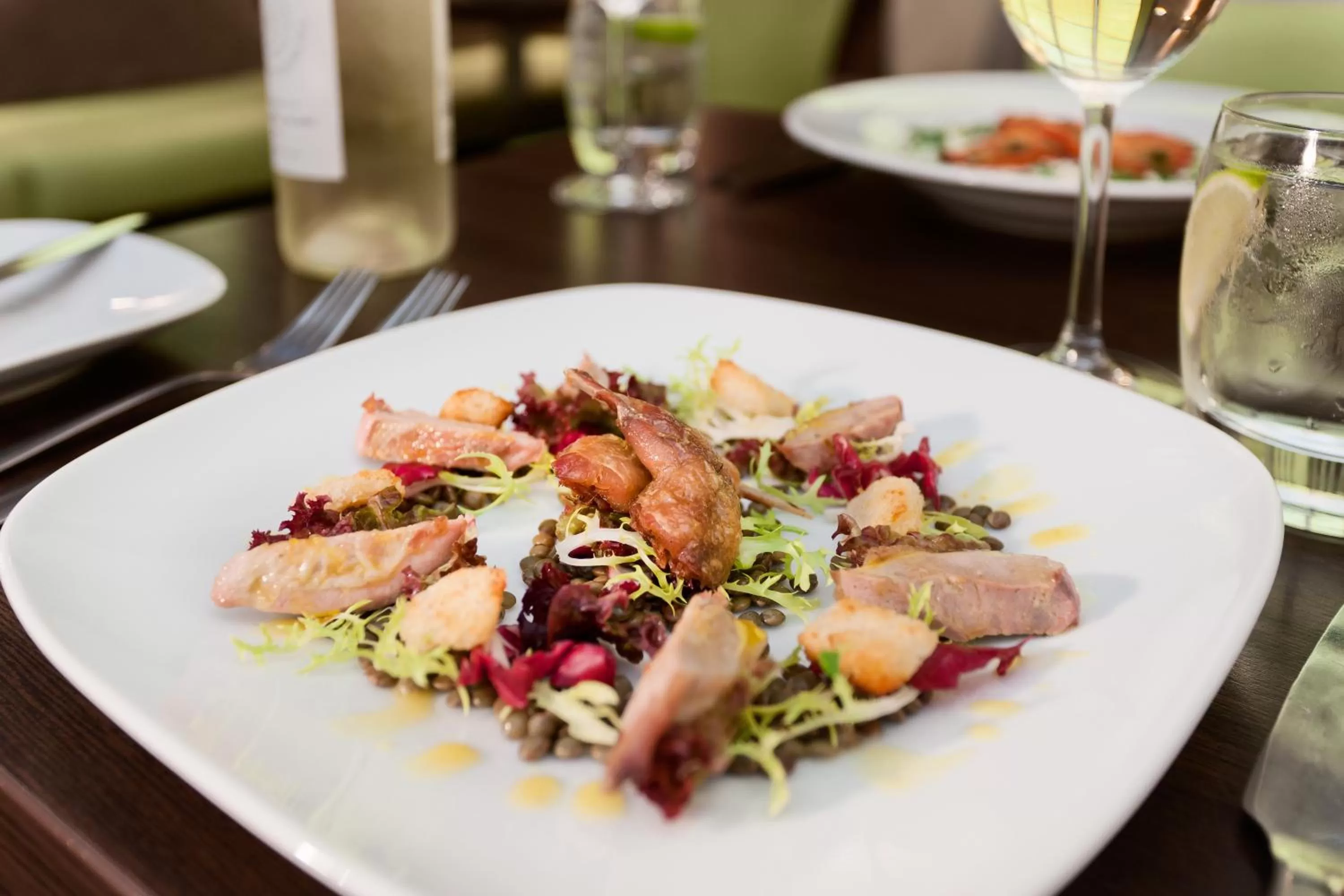 Food close-up, Lunch and Dinner in Kirklands Hotel