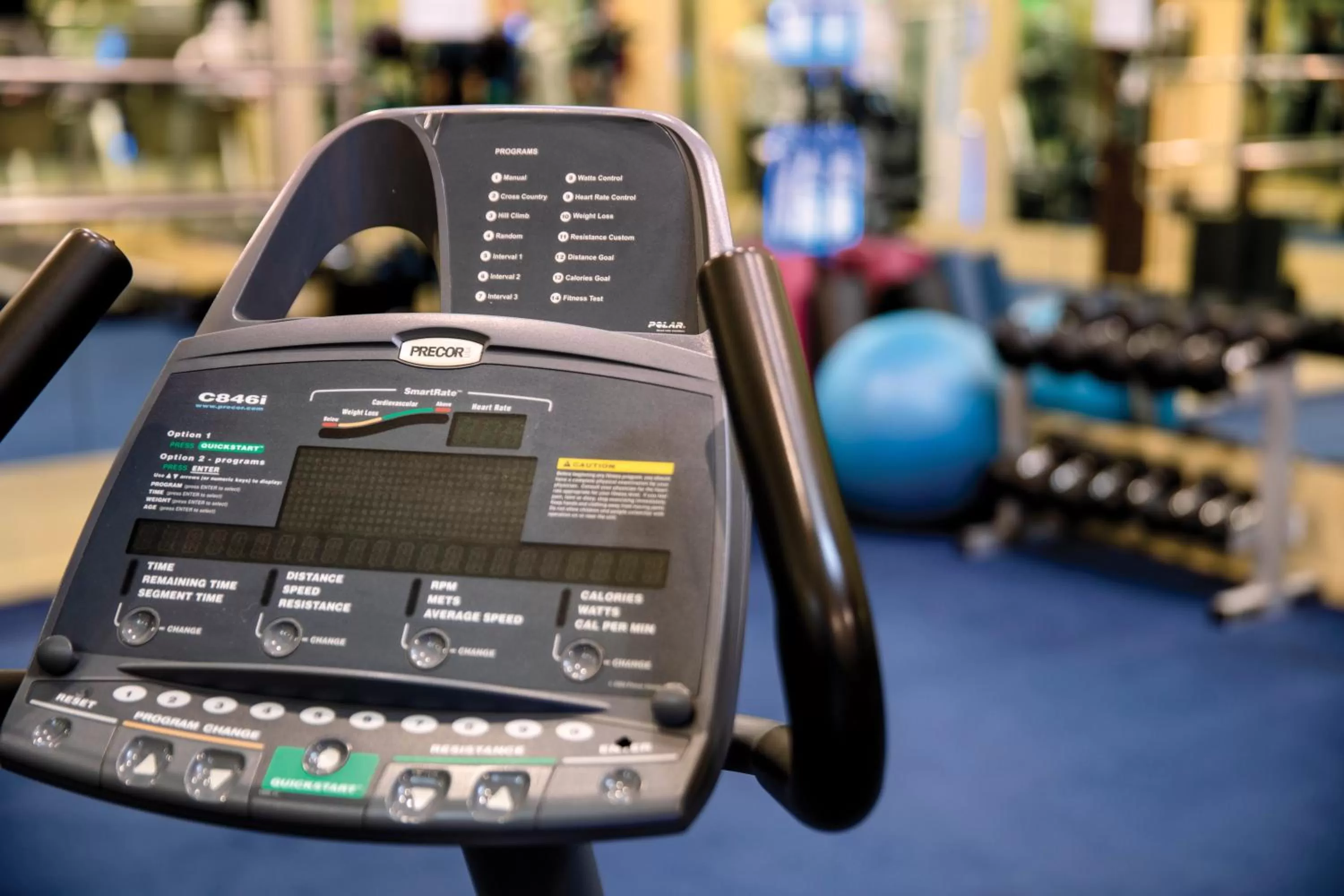 Fitness centre/facilities in The Donatello Hotel