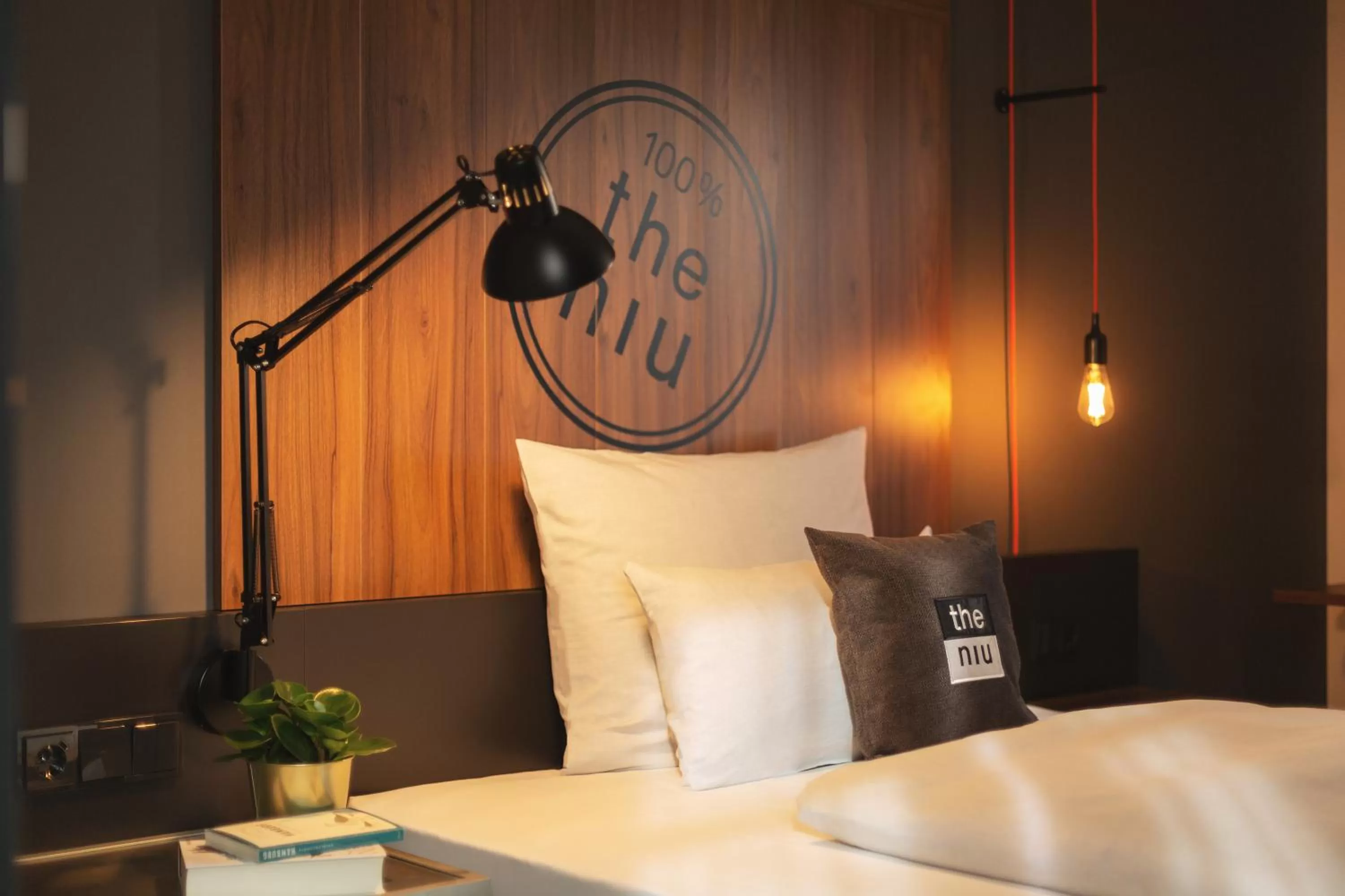 Bed in Holiday Inn - the niu, Bricks Hamburg Eppendorf by IHG