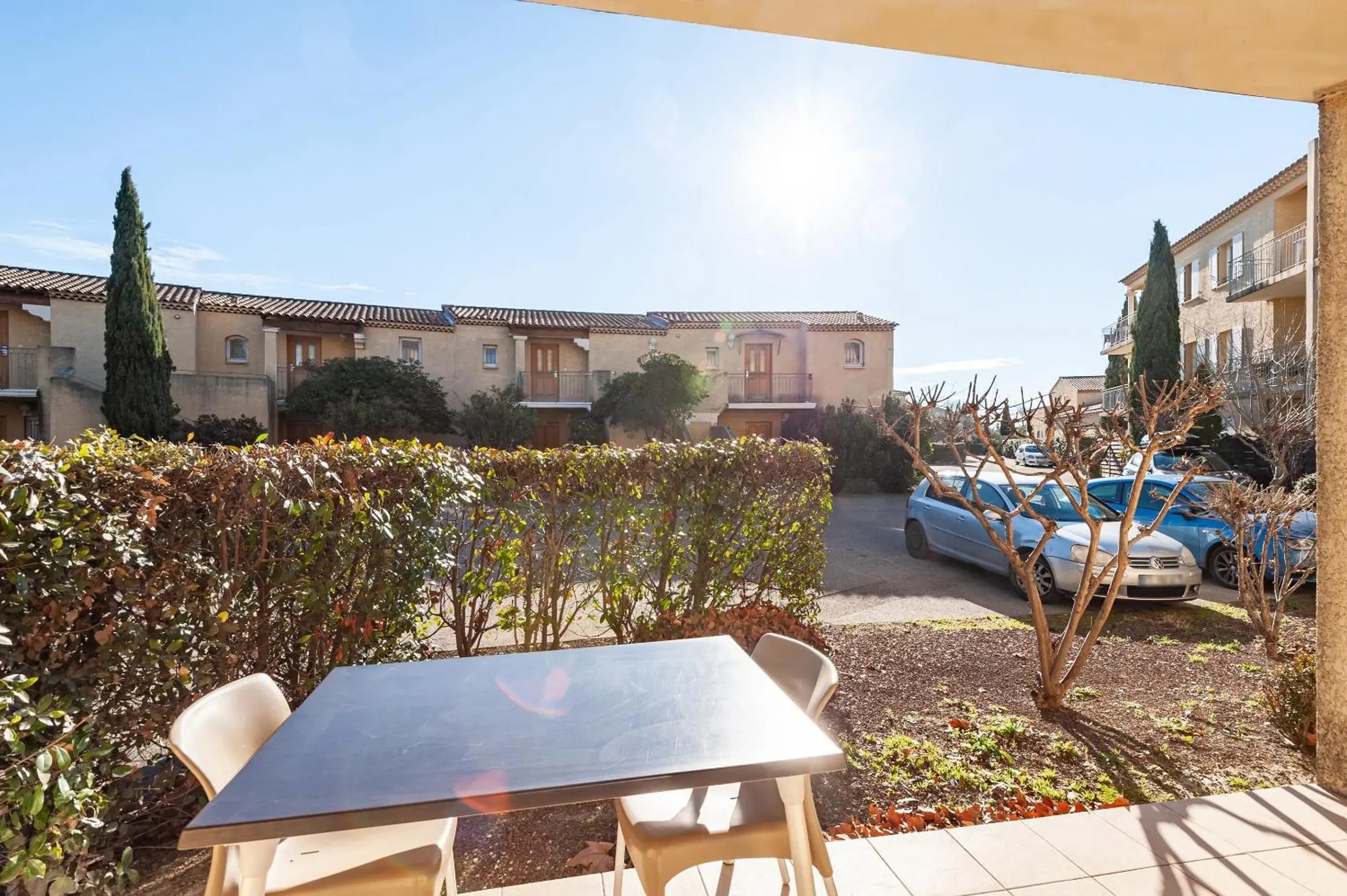 Balcony/Terrace in Residhotel Golf Grand Avignon