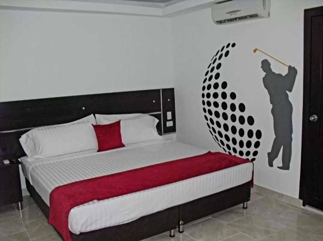 Bed in AW Hotel Sport