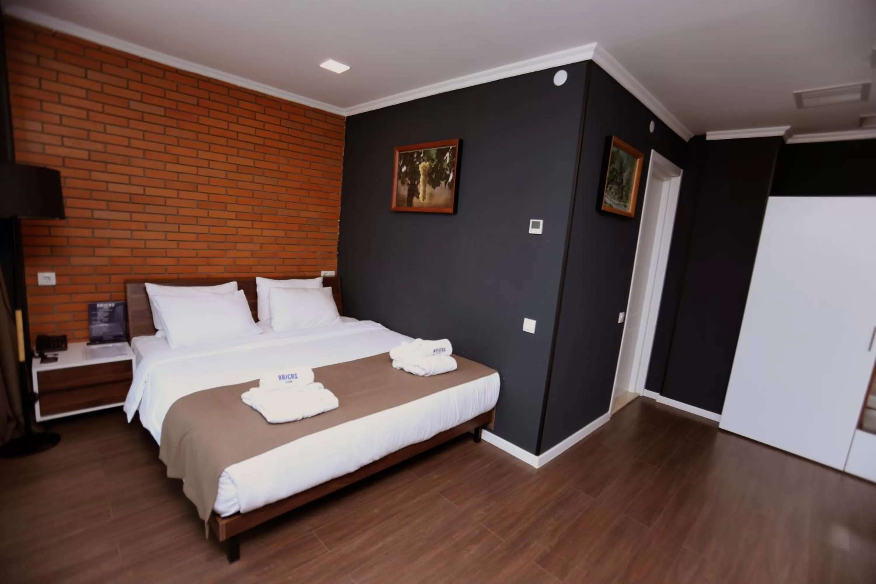 Bed in Bricks Hotel