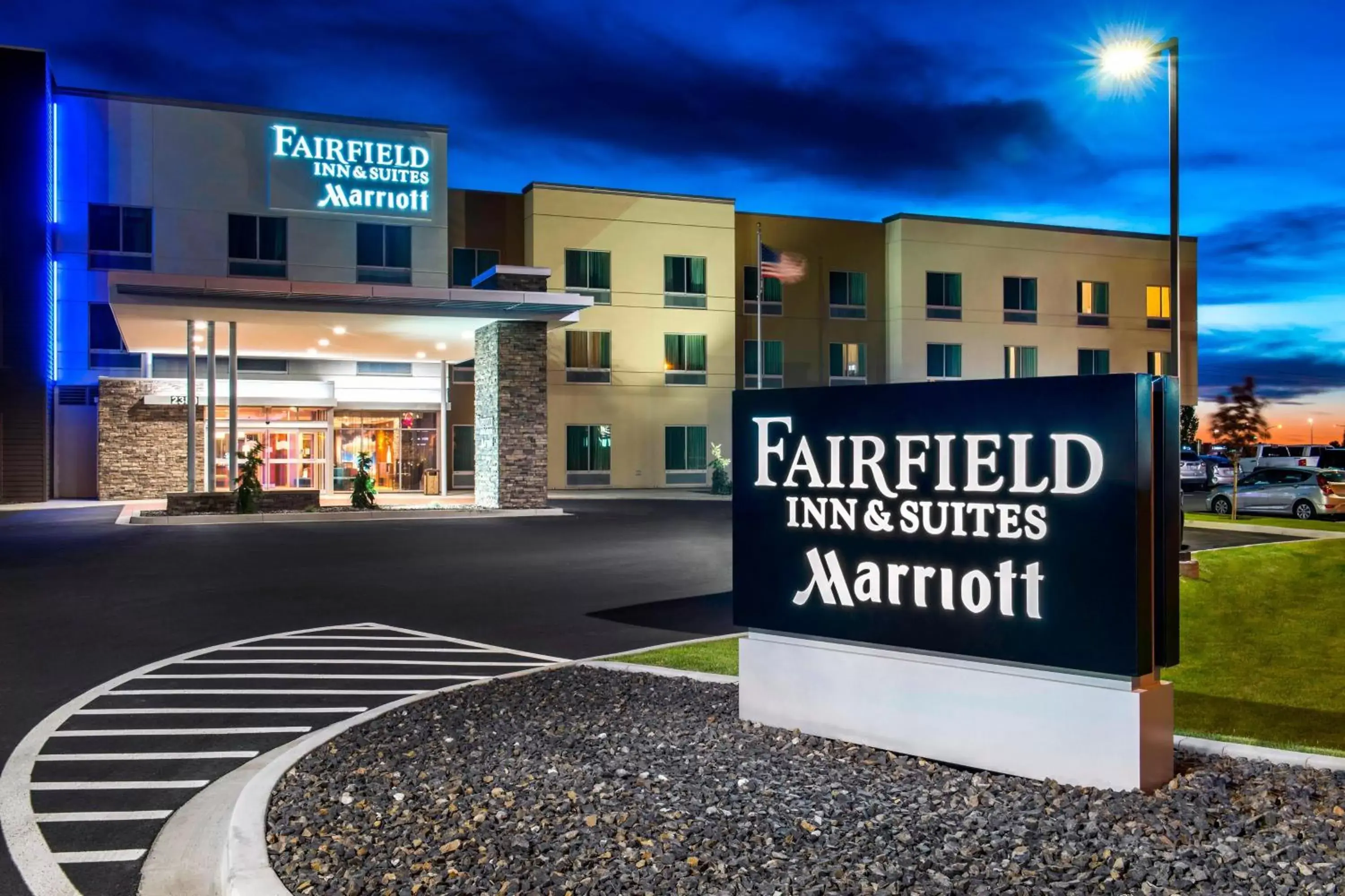 Property building, Property Logo/Sign in Fairfield Inn & Suites by Marriott Moses Lake