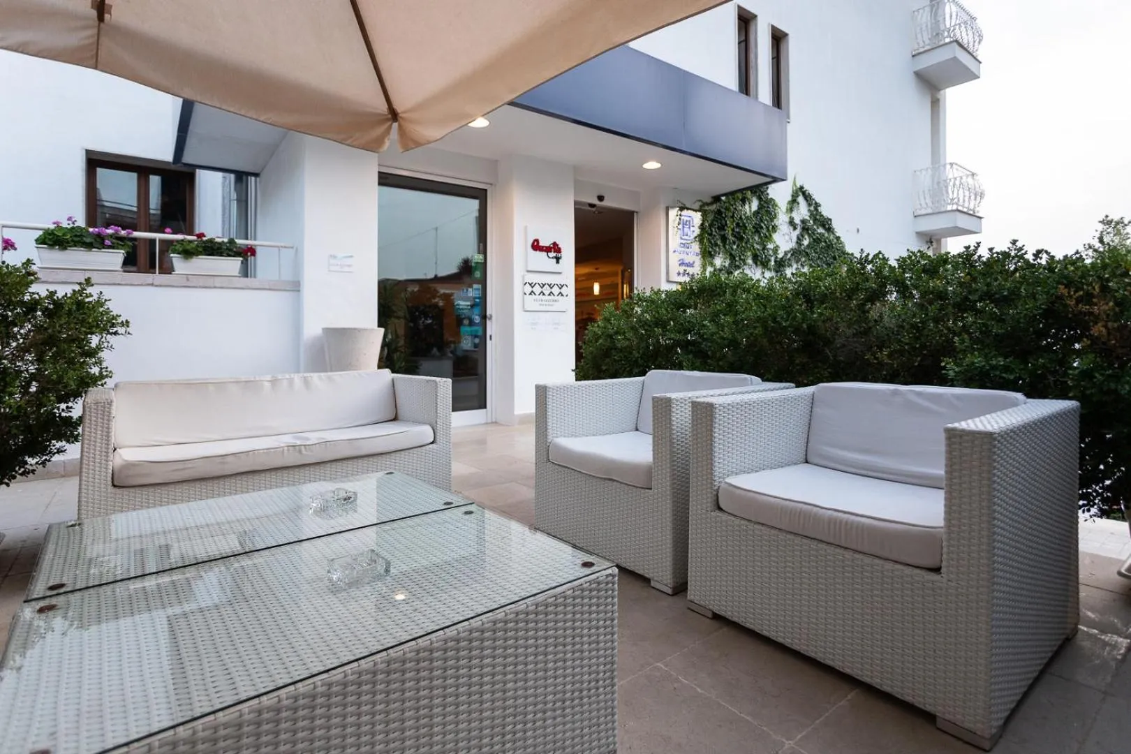 Facade/entrance in Club Azzurro Hotel & Resort