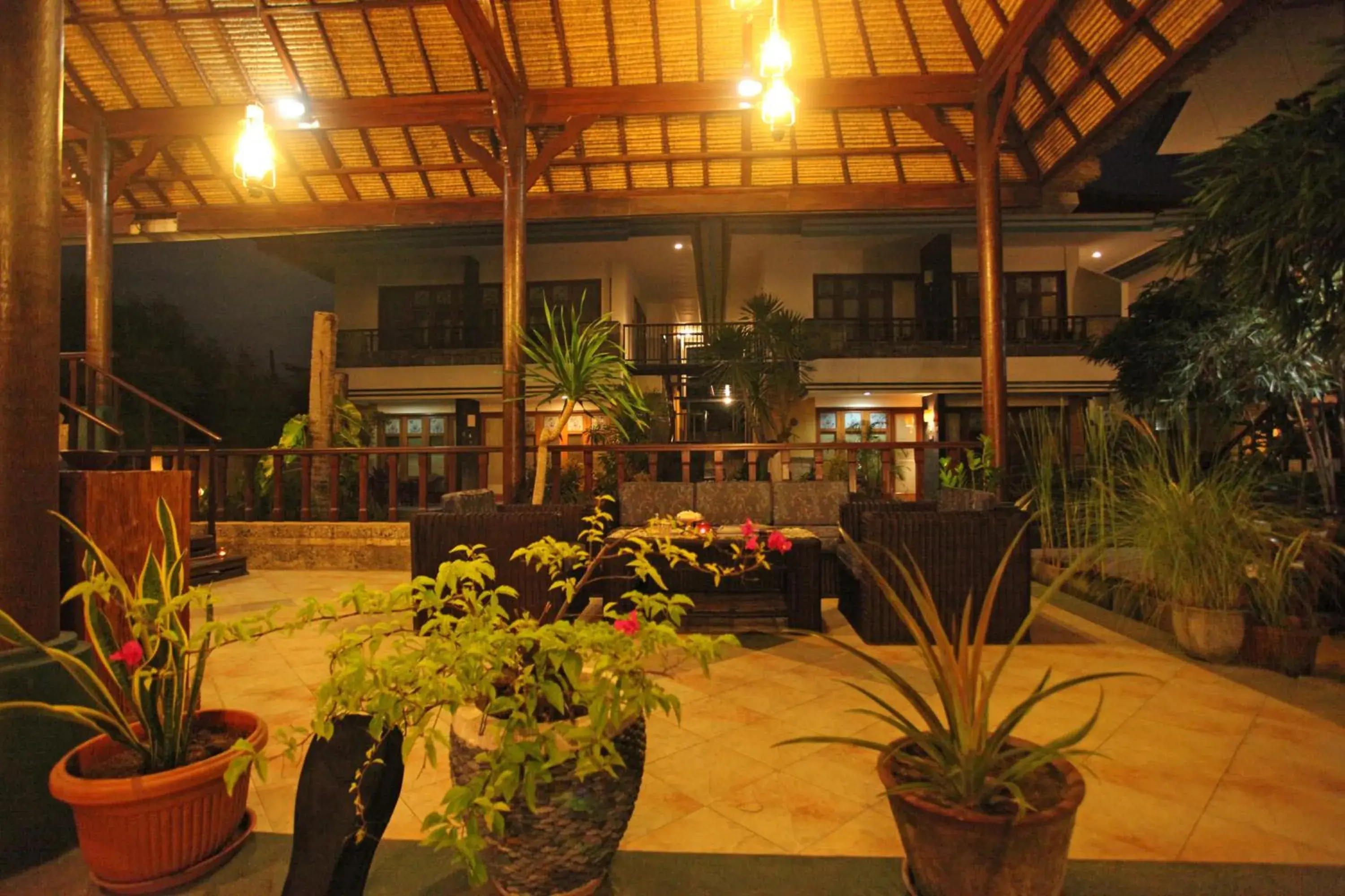 Lobby or reception in Sanur Seaview Hotel