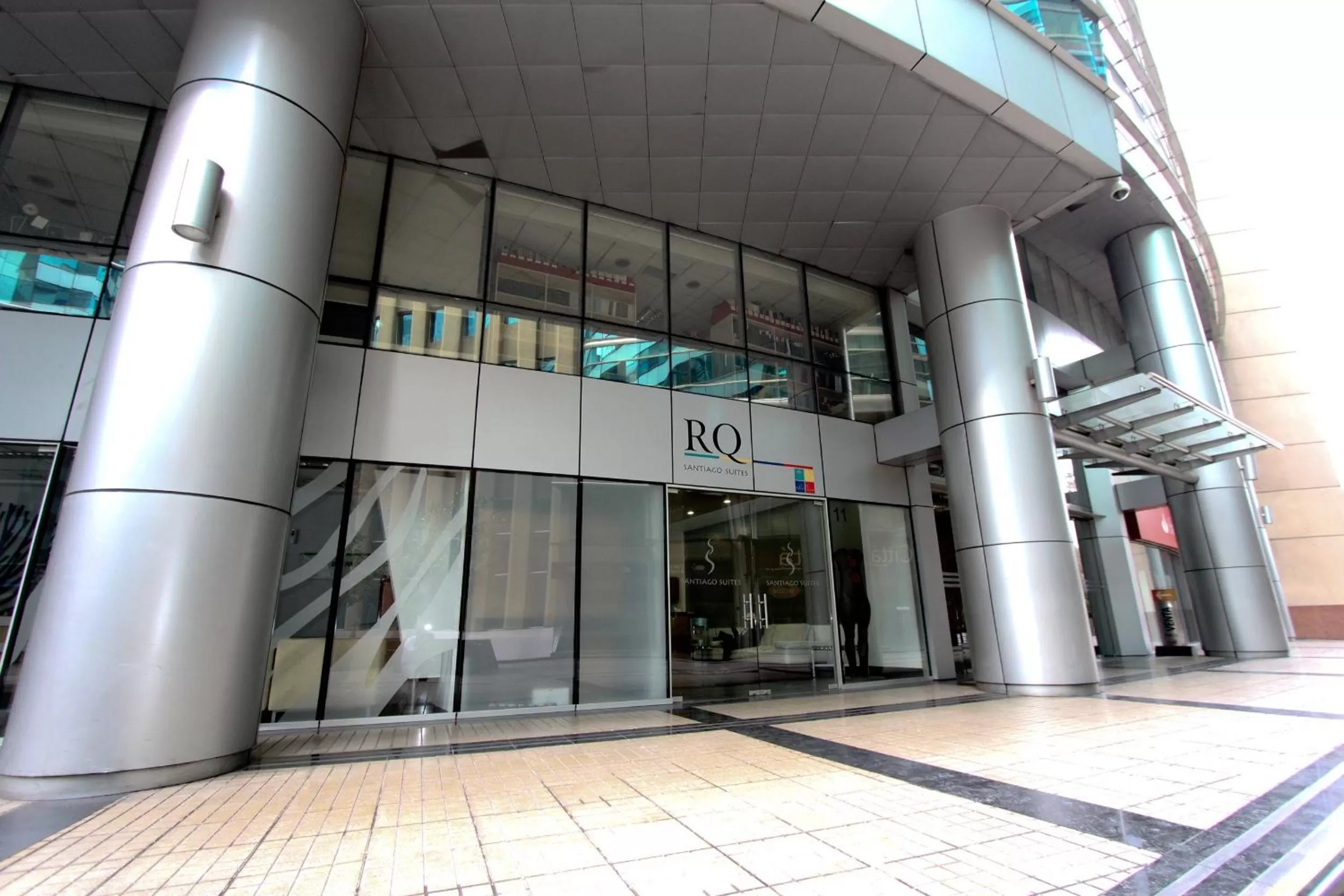 Facade/entrance in RQ Santiago