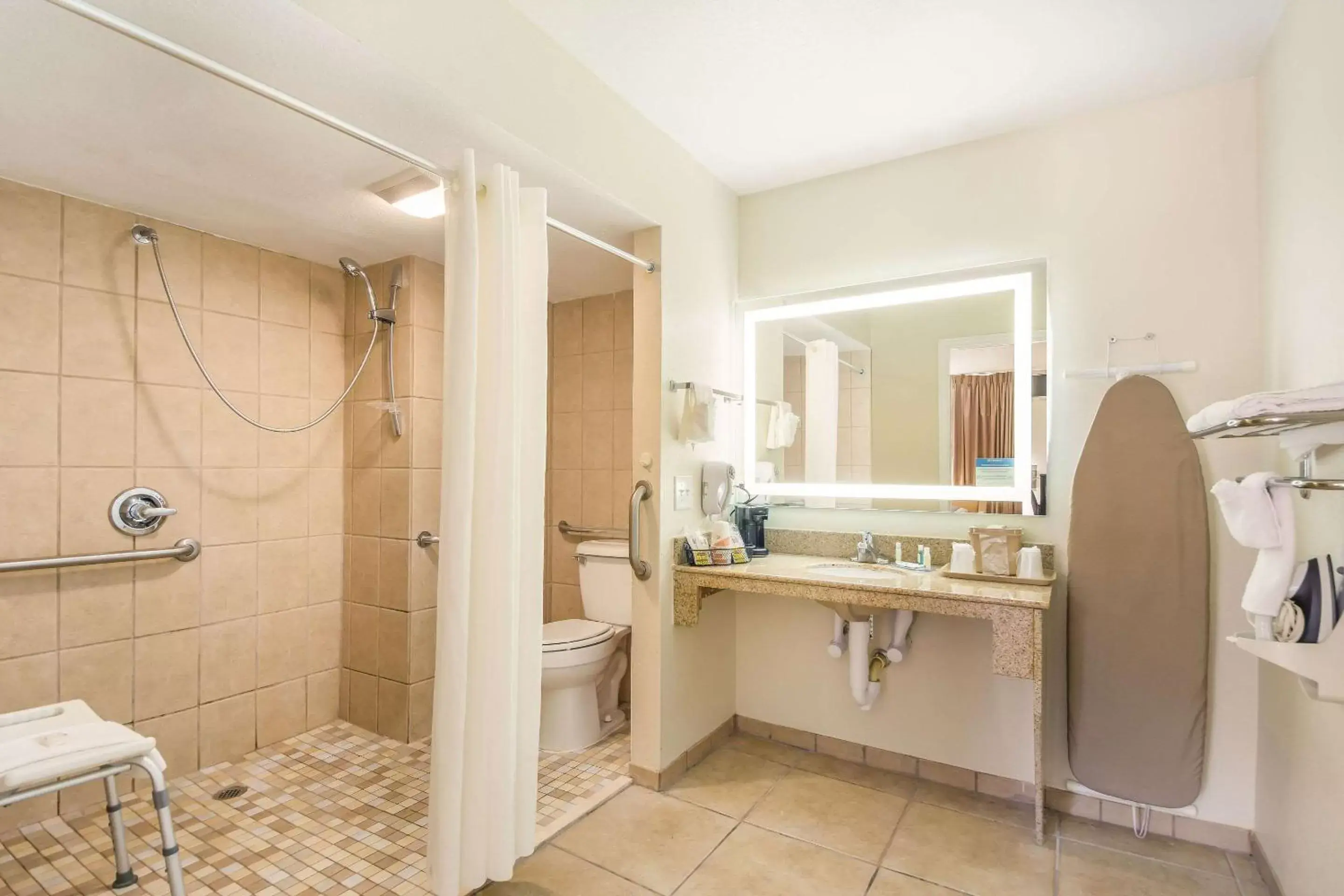 Bedroom, Bathroom in Quality Inn Bradenton - Sarasota North