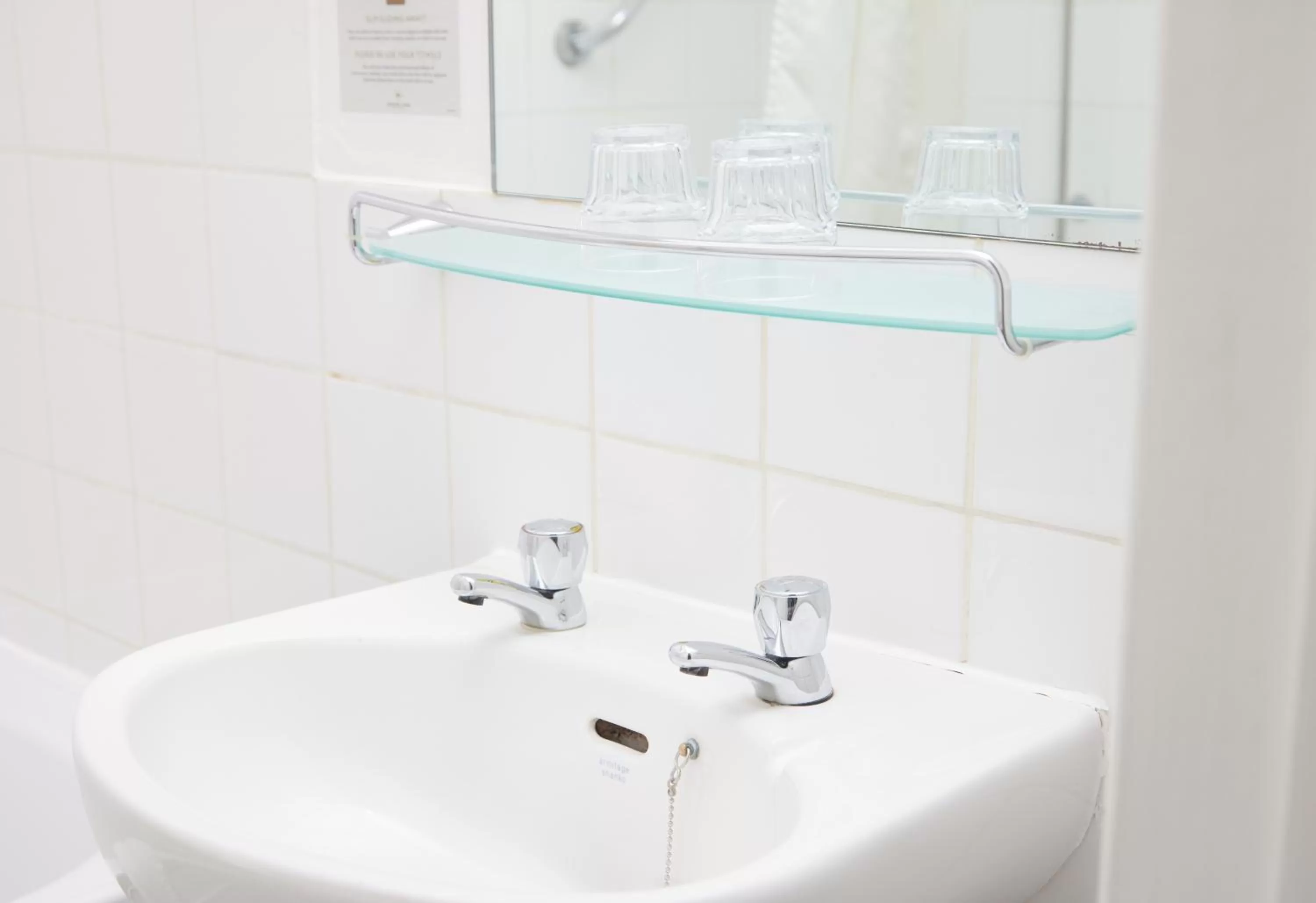 Bathroom in The Bell Hotel Woburn By Greene King Inns