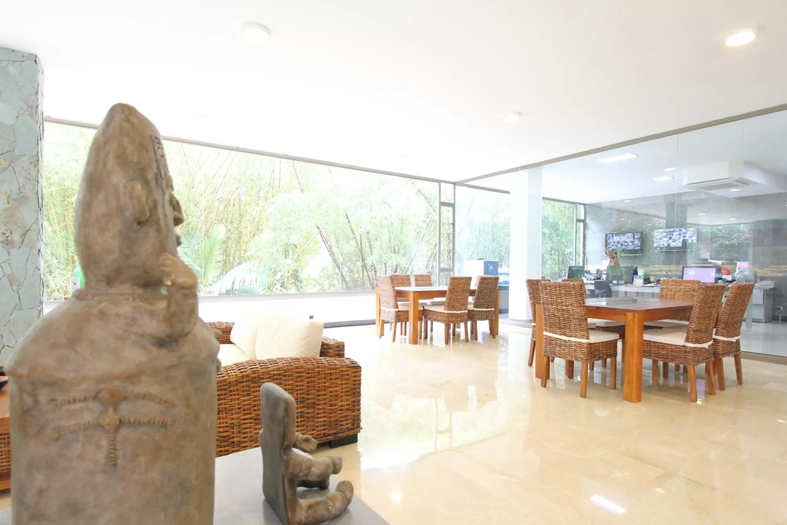 Lobby or reception in Hotel Ventura