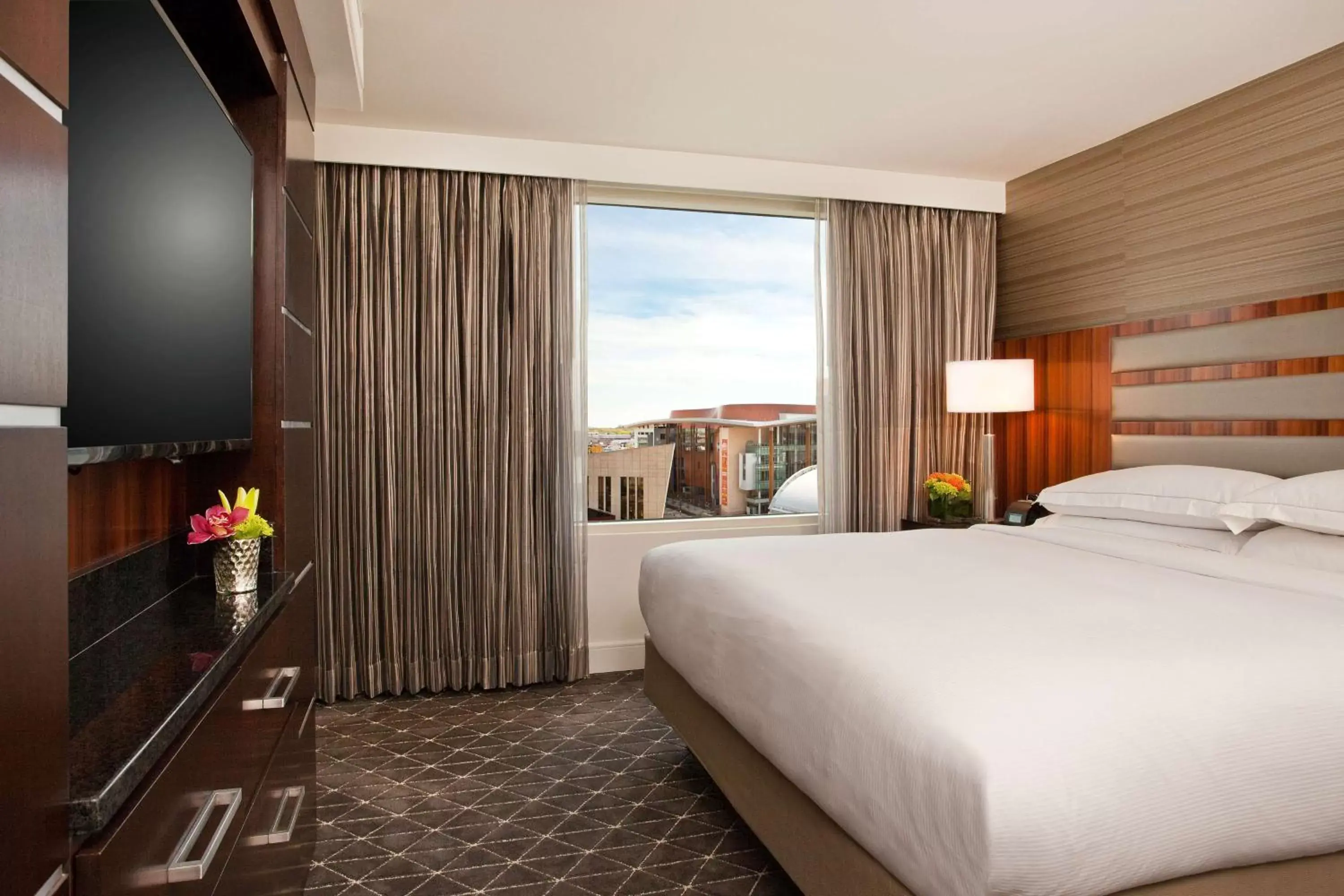 Executive King Room - Accessible with Roll In Shower in Hilton Nashville Downtown Executive King Room - Accessible with Roll In Shower in Hilton Nashville Downtown