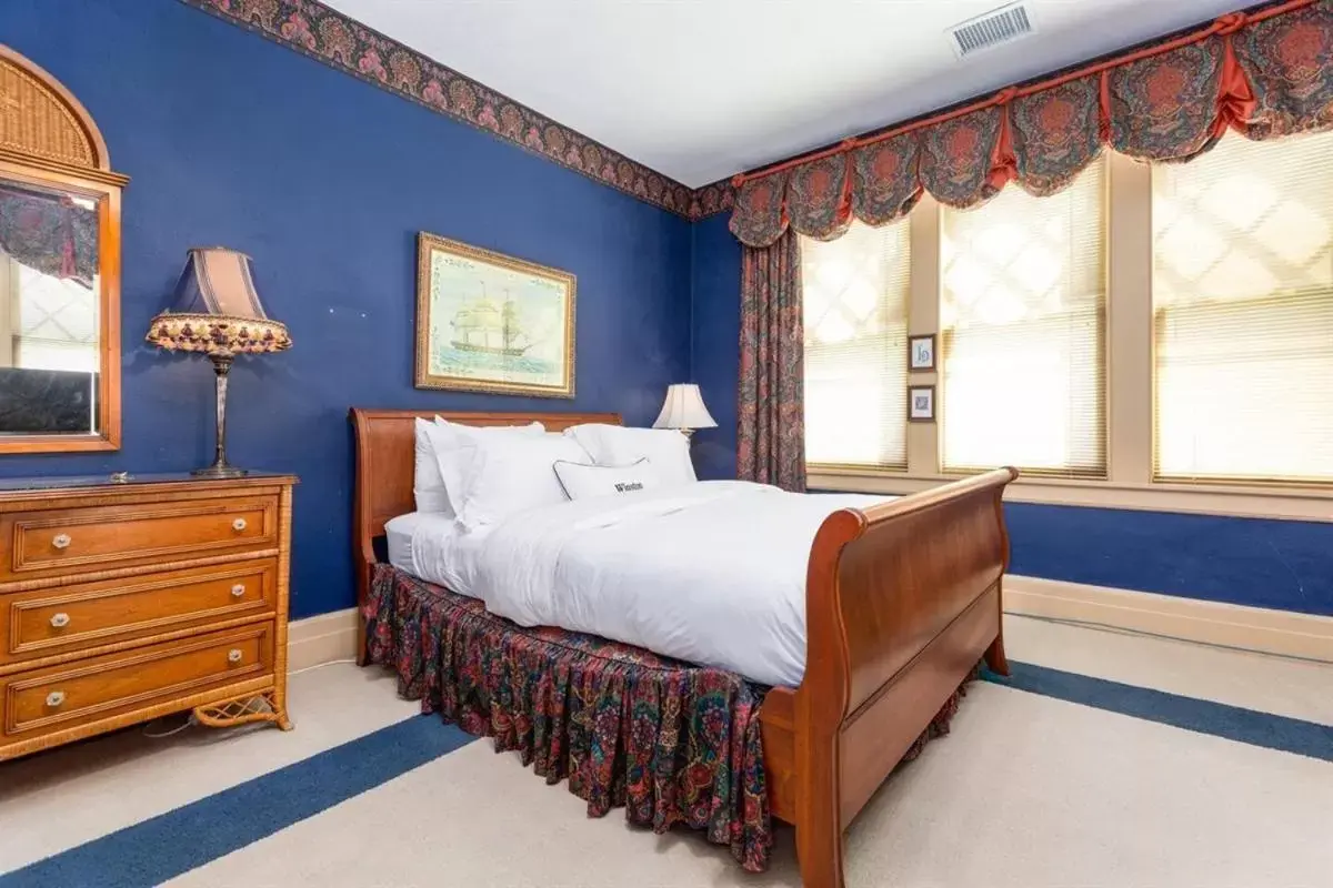 Bed in The Shaffner Inn Bed in The Shaffner Inn