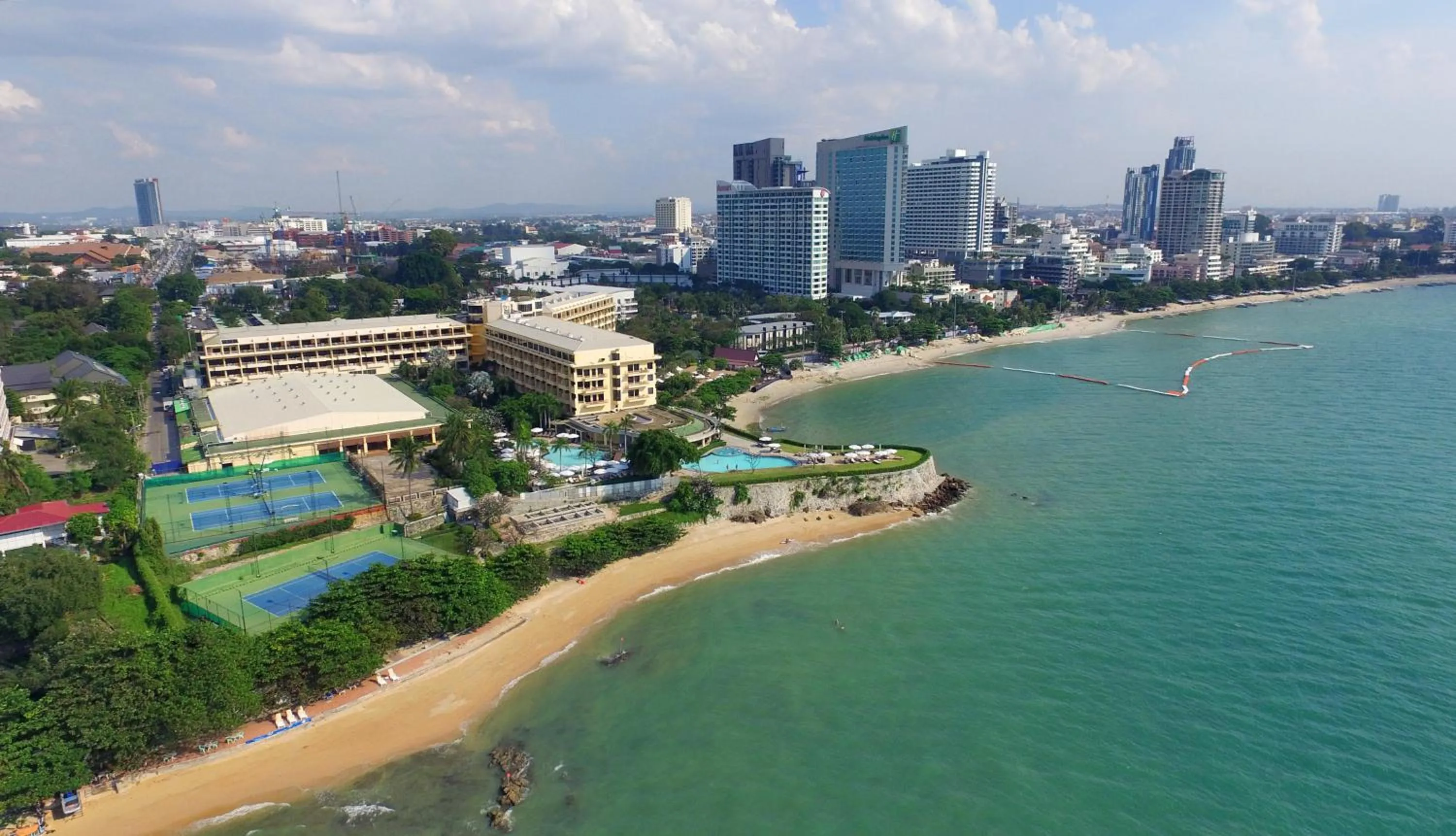 Bird's eye view in Dusit Thani Pattaya