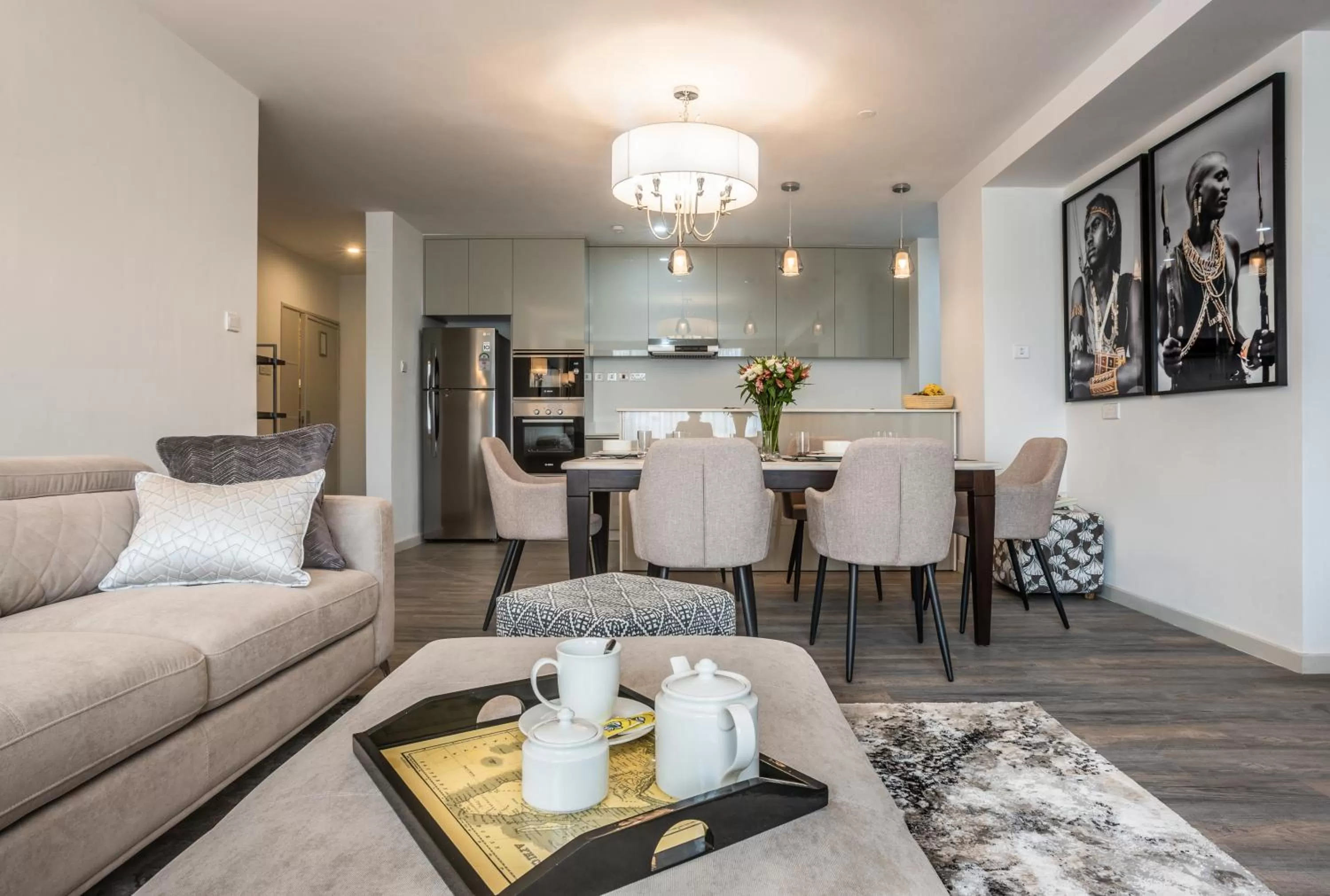 Seating area in Yaya Hotel & Apartments