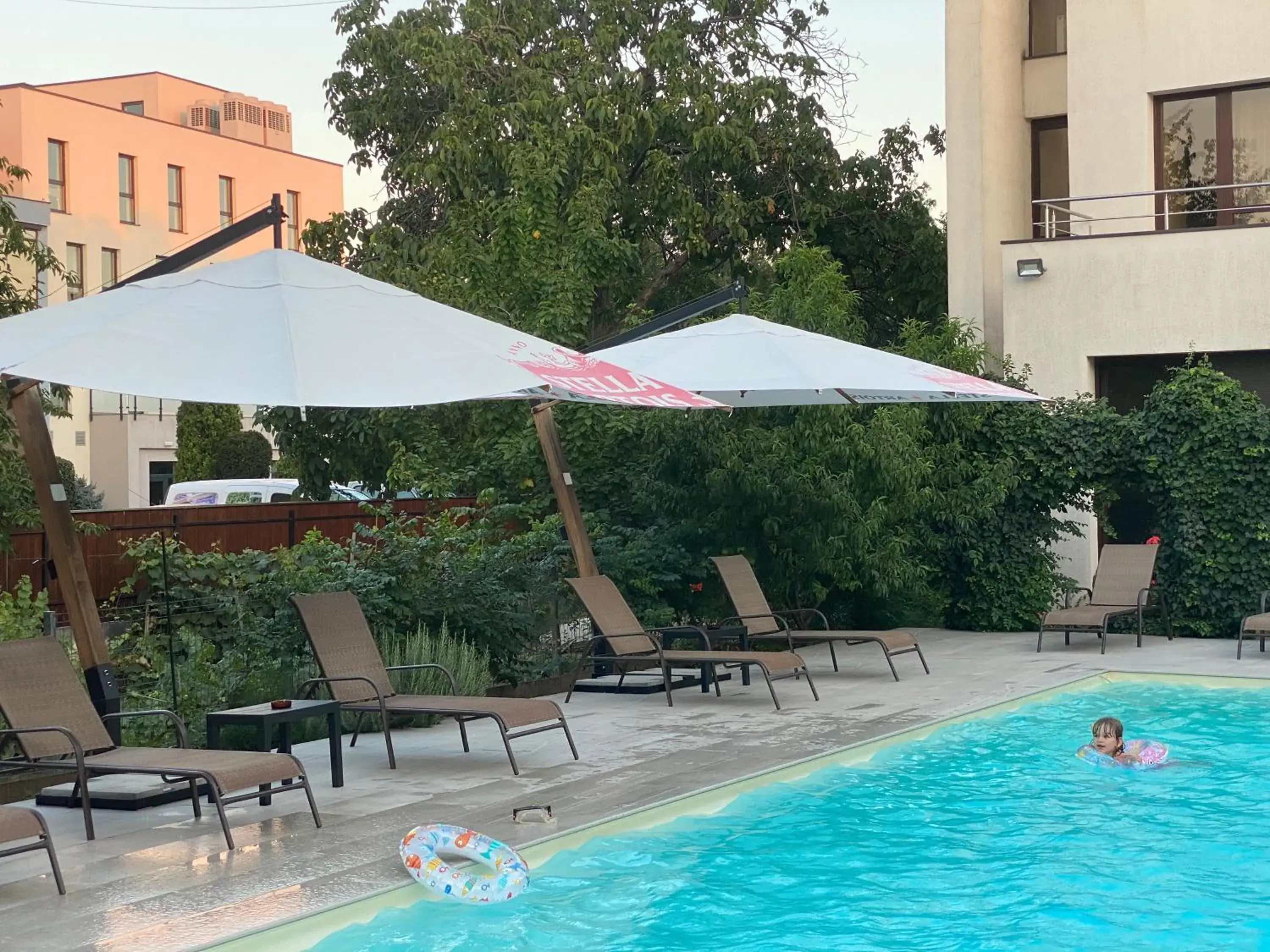 Swimming Pool in Hotel Perla