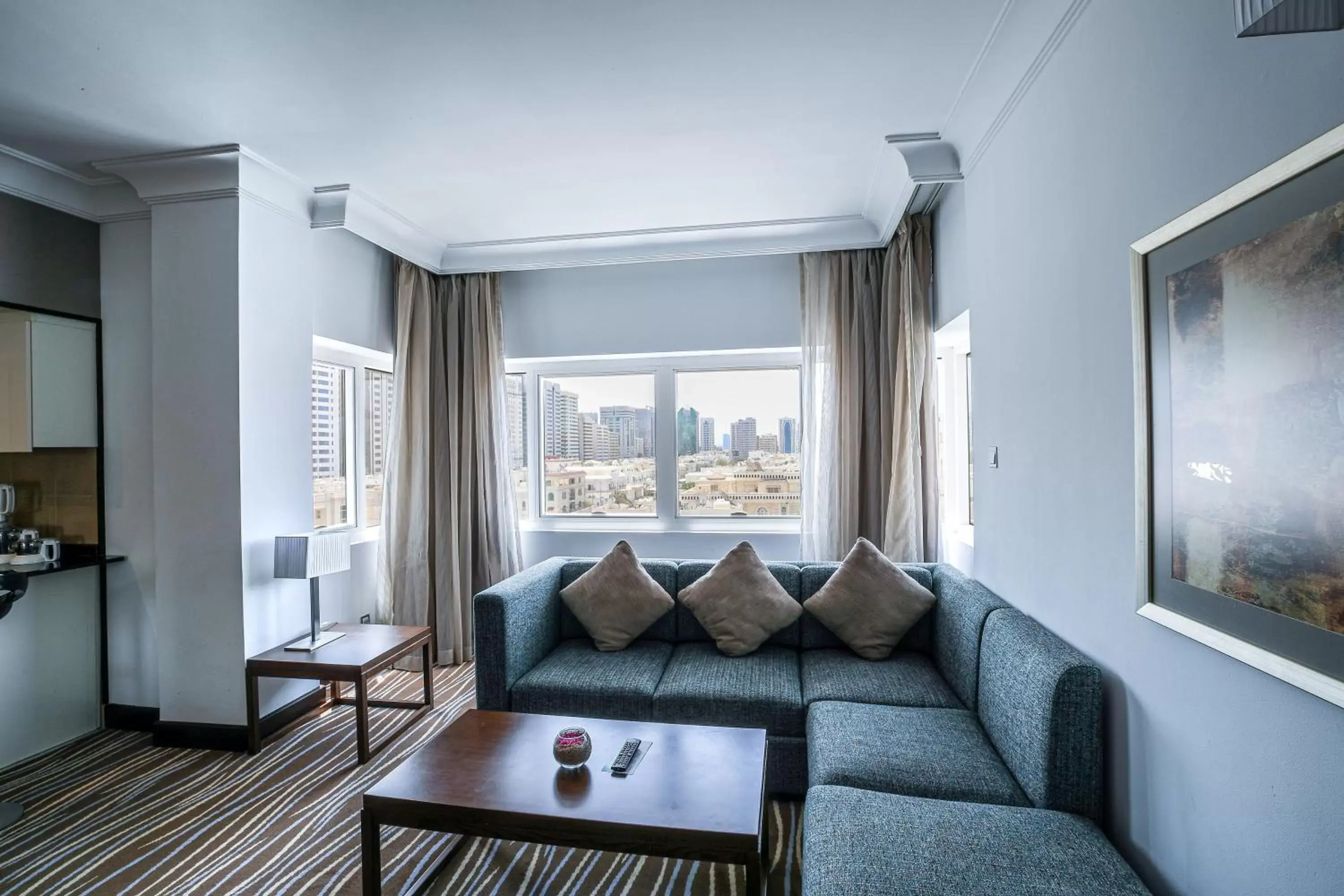 Living room in Copthorne Downtown by Millennium Living room in Copthorne Downtown by Millennium