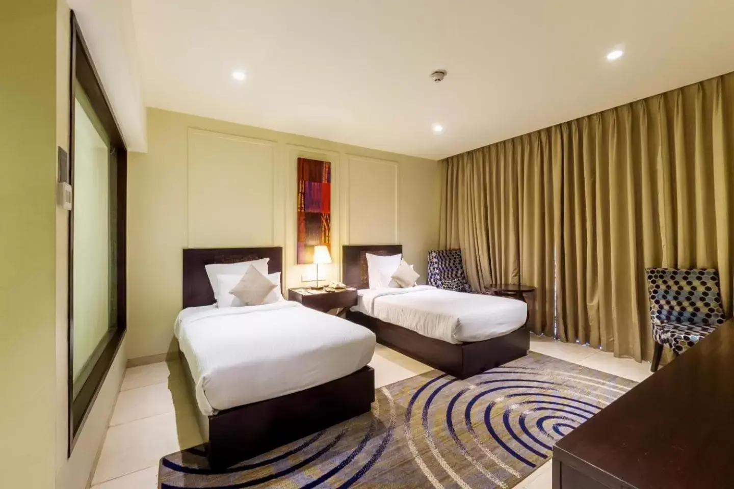 Photo of the whole room, Bed in Novotel Imagicaa Khopoli