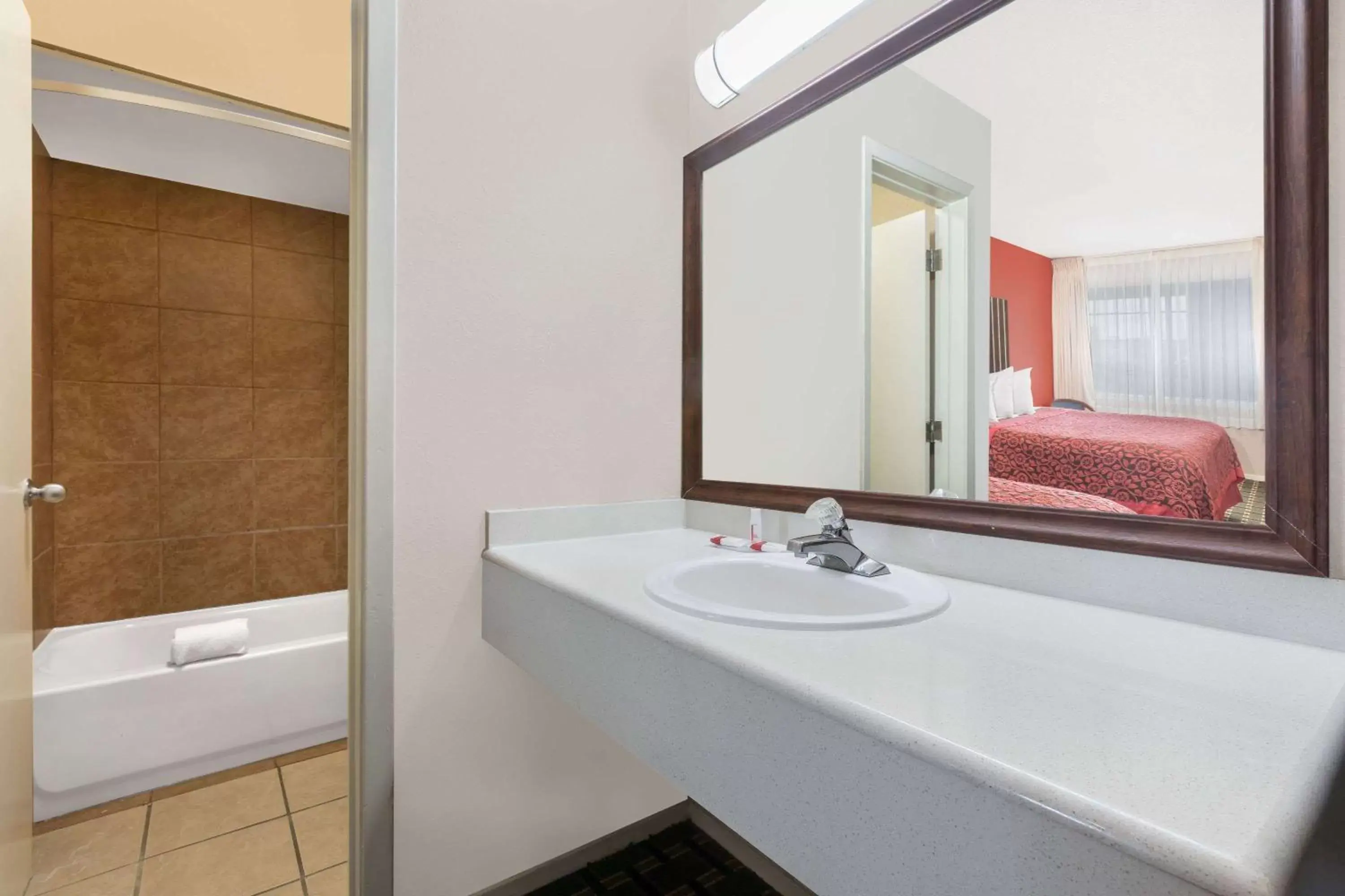 Bathroom in Days Inn by Wyndham College Station University Drive