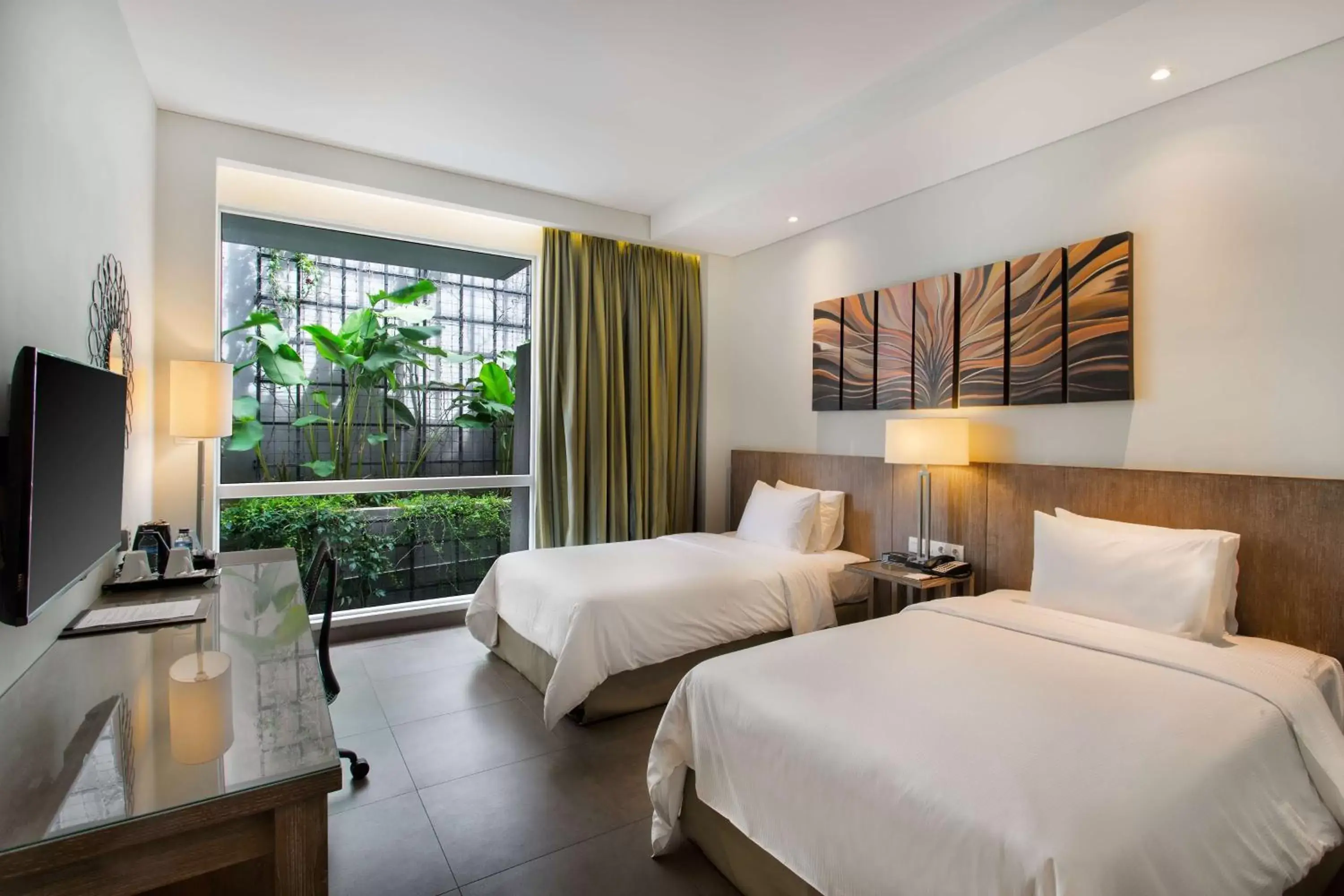 Bed in Hilton Garden Inn Bali Ngurah Rai Airport