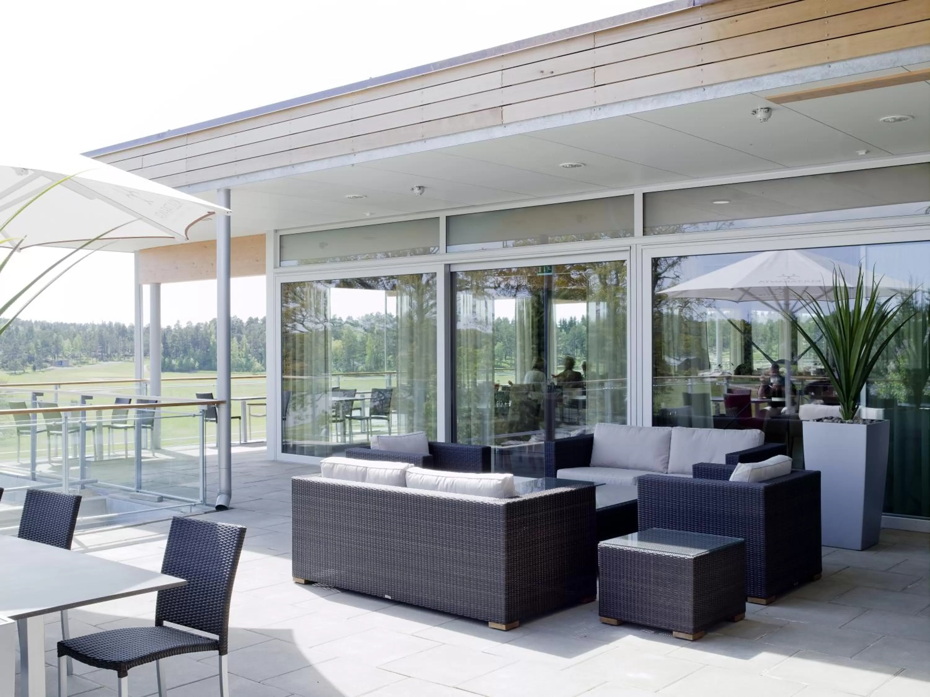 Patio in Kultaranta Resort