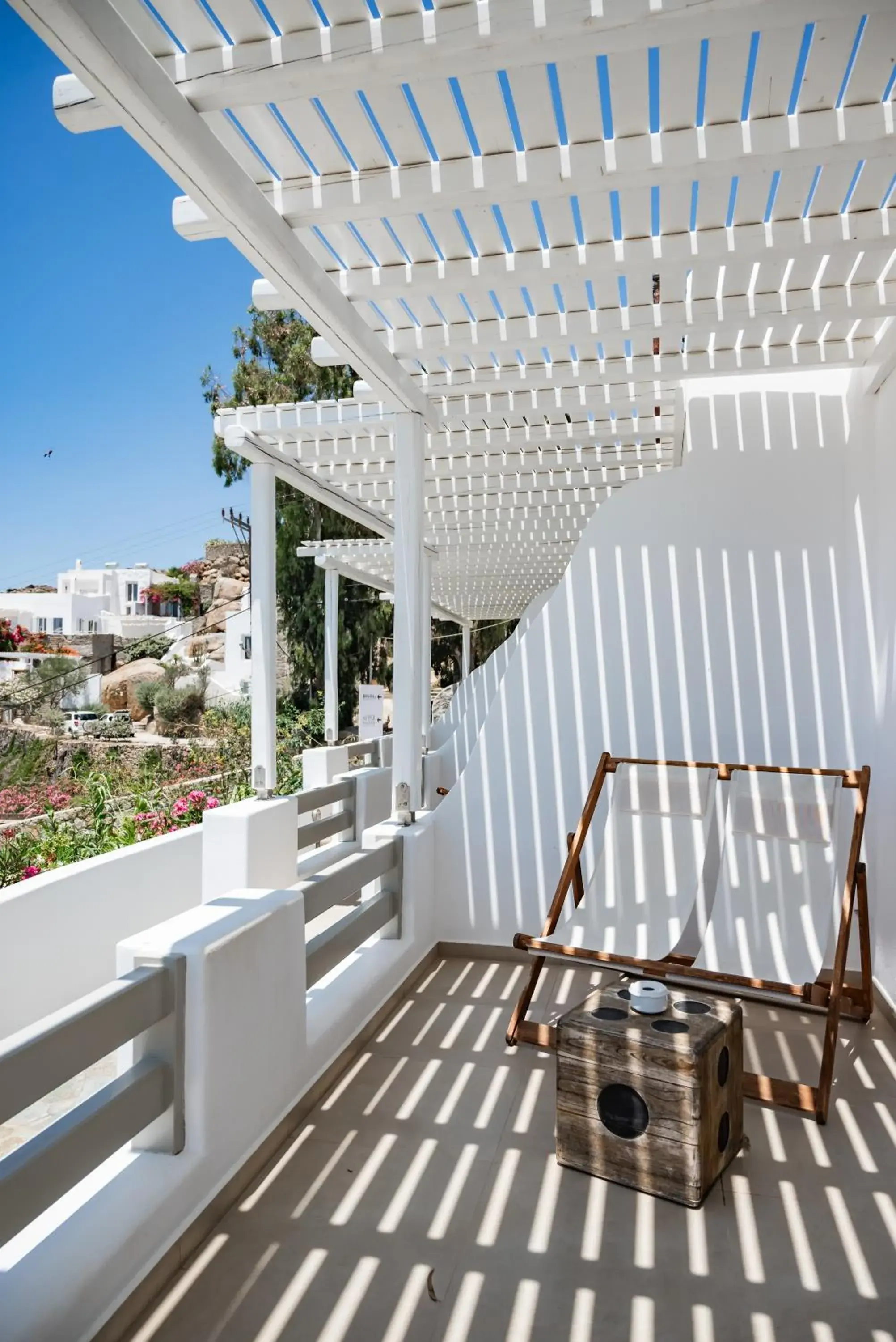 Balcony/Terrace in Super Paradise Hotel