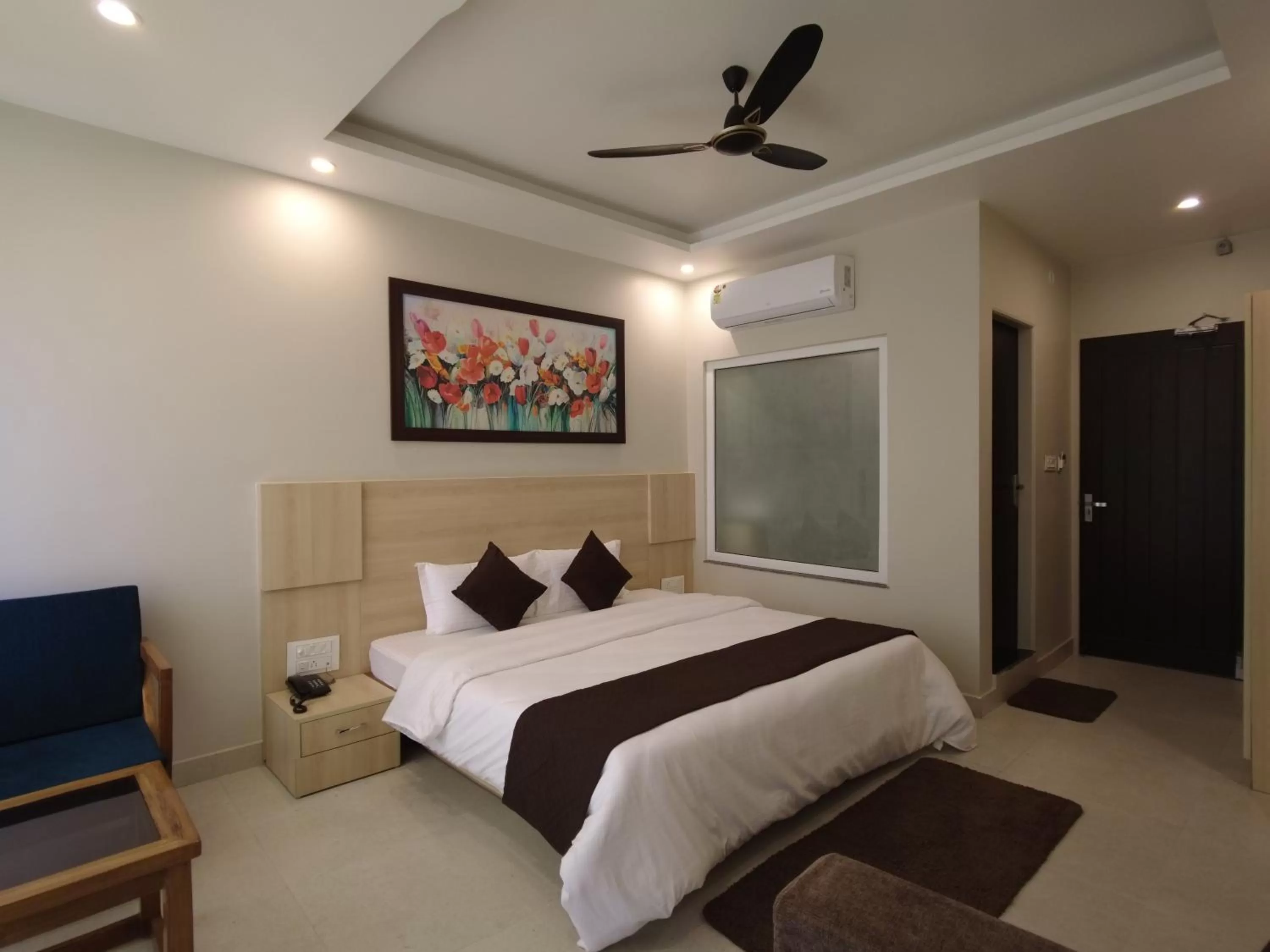 Bed in Punyah Residency Rishikesh