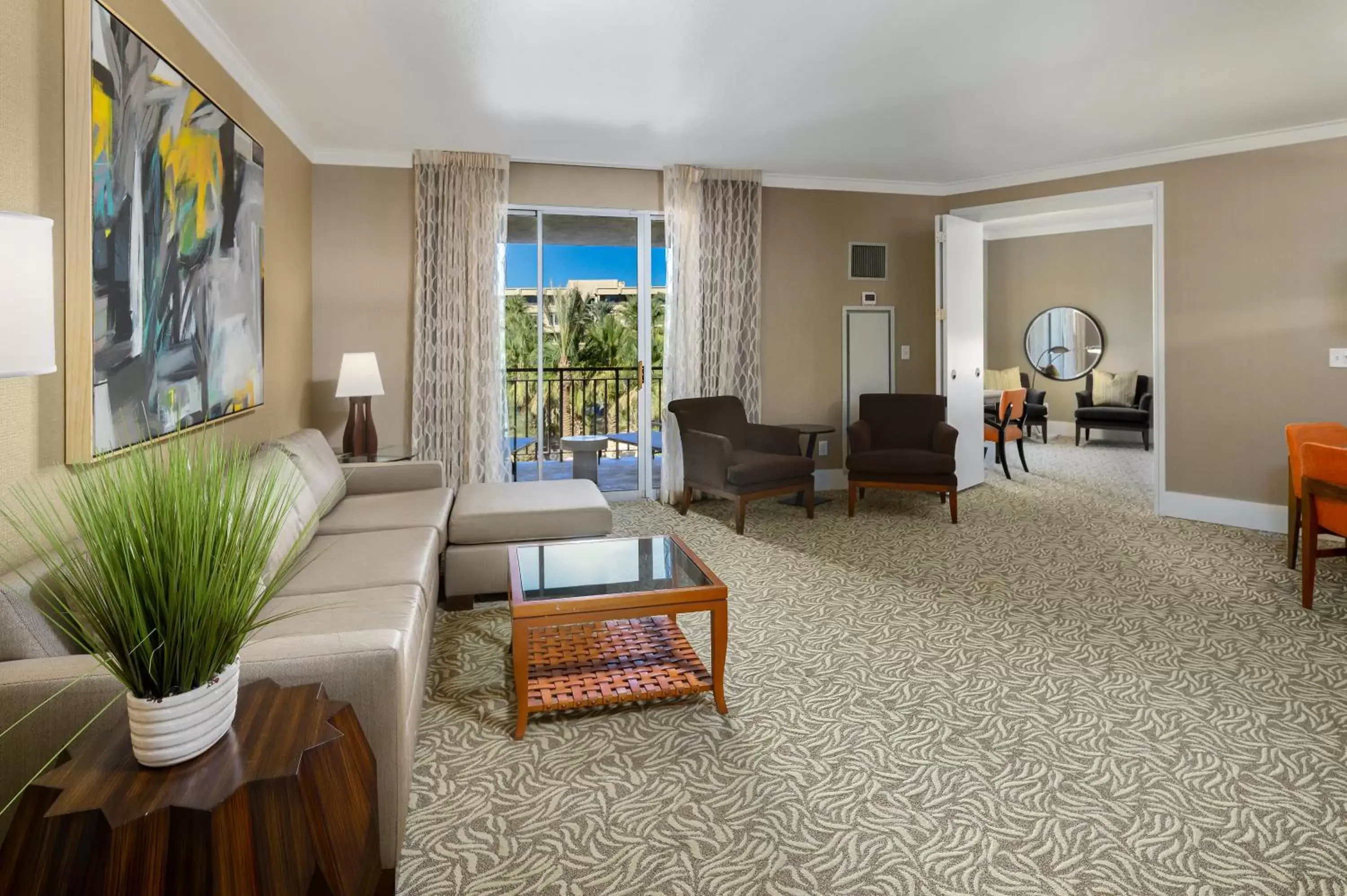 Balcony/Terrace, Seating Area in Hyatt Regency Indian Wells Resort & Spa