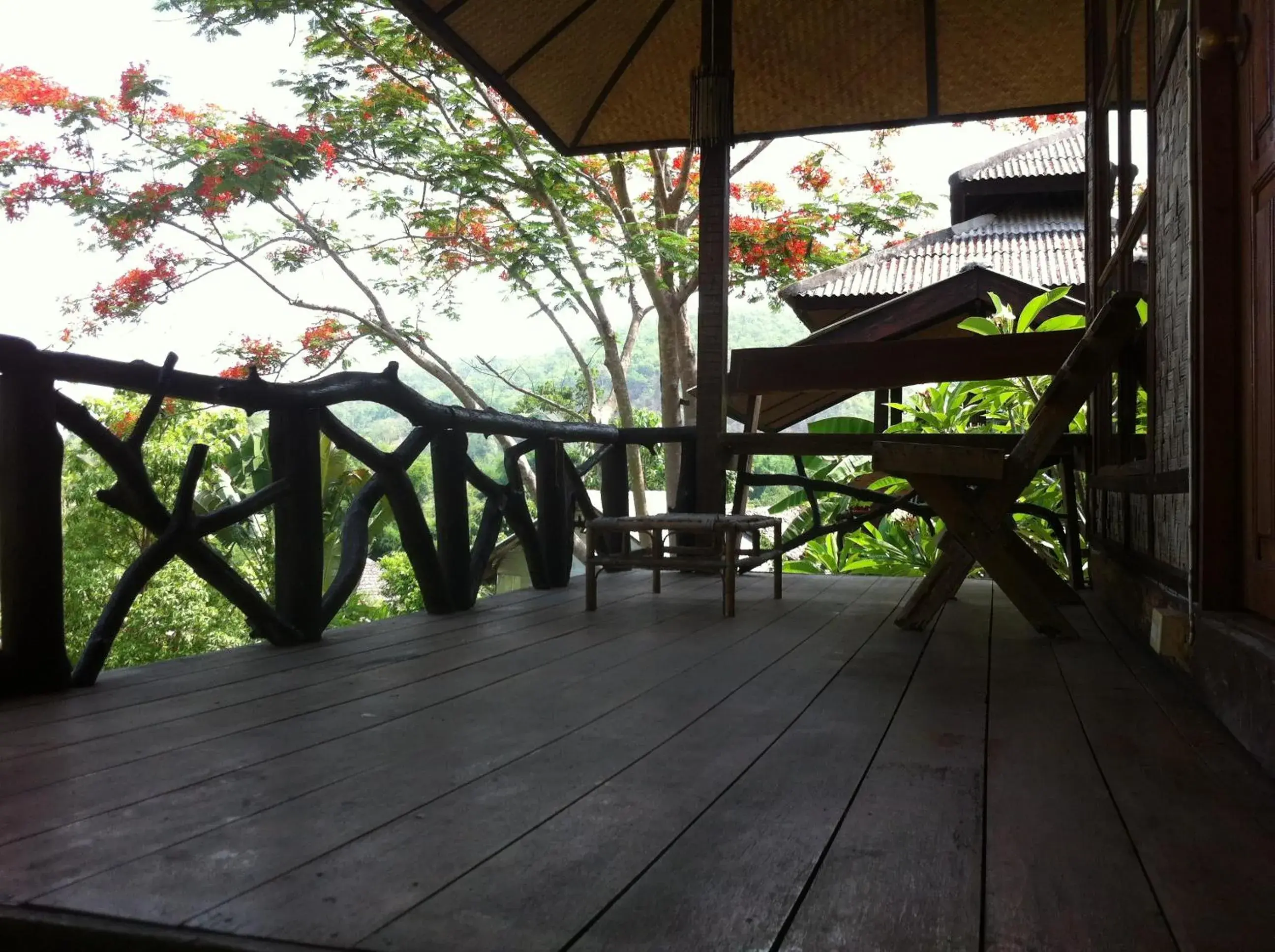 Balcony/Terrace in Chang Pai Resort