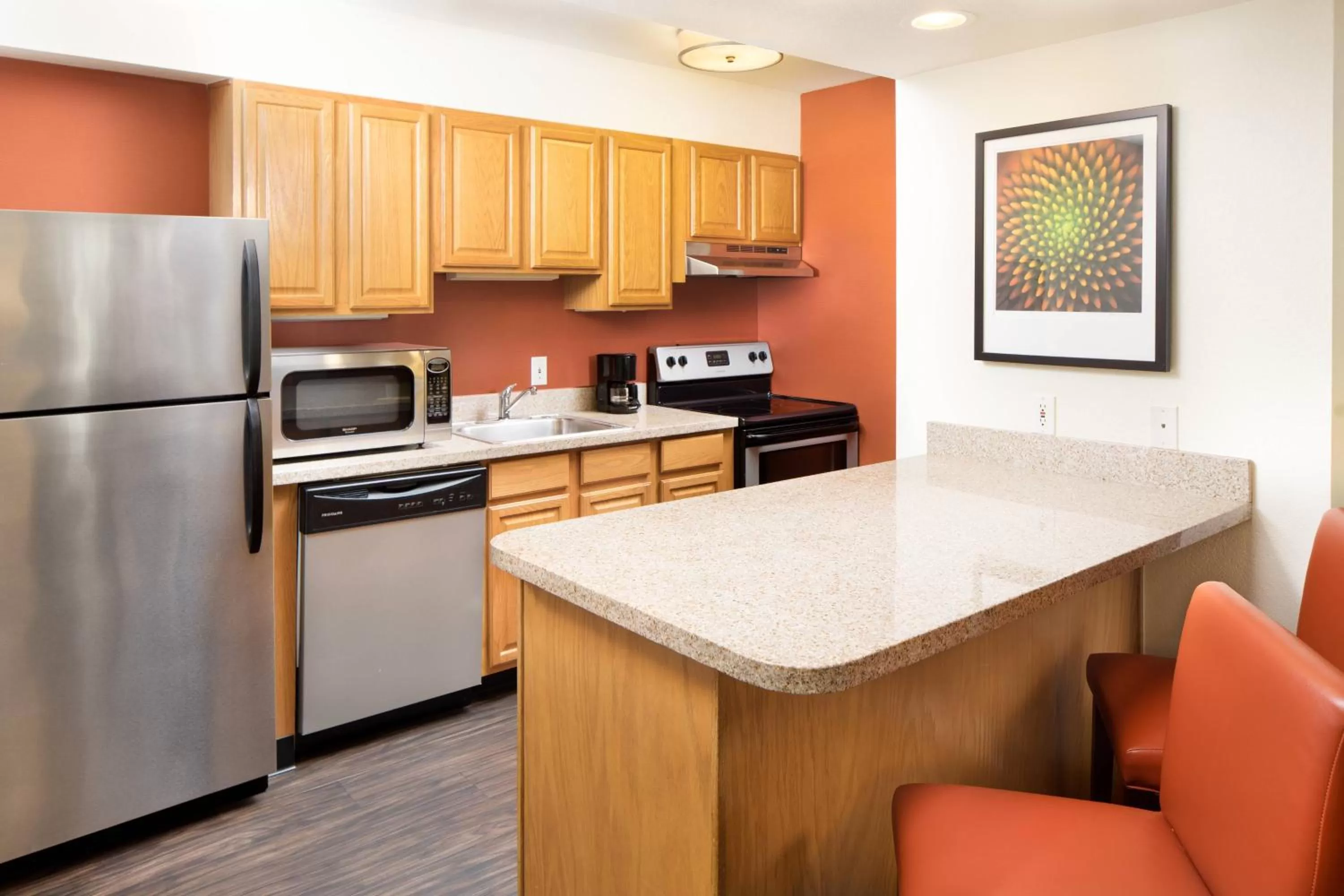 Kitchen or kitchenette in Residence Inn Denver Downtown