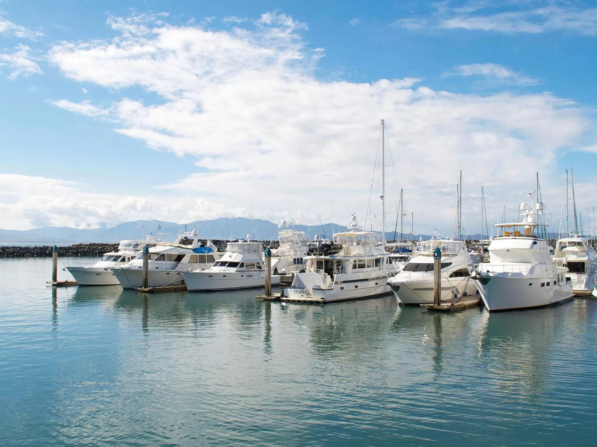 Natural landscape in Hotel Coral & Marina