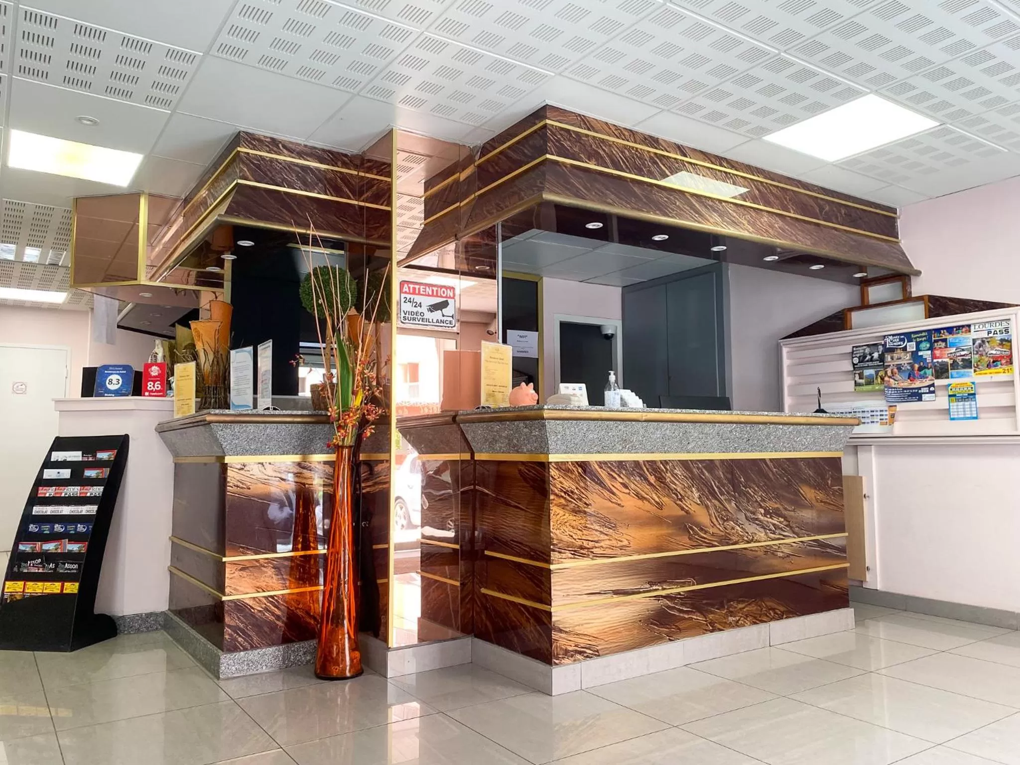 Lobby or reception in Résidence du Soleil