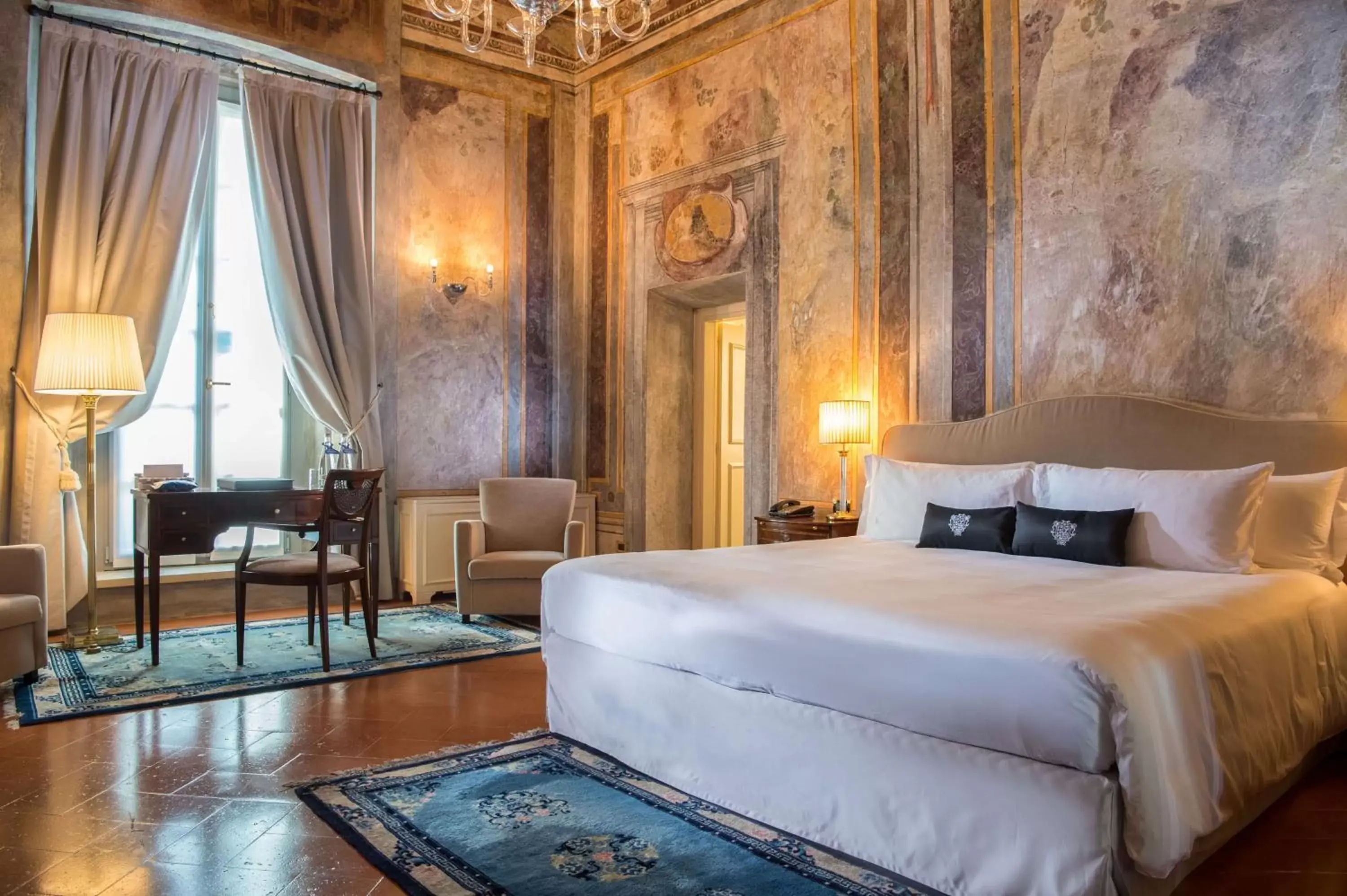 Bedroom, Bed in Grand Hotel Villa Torretta, Curio Collection by Hilton