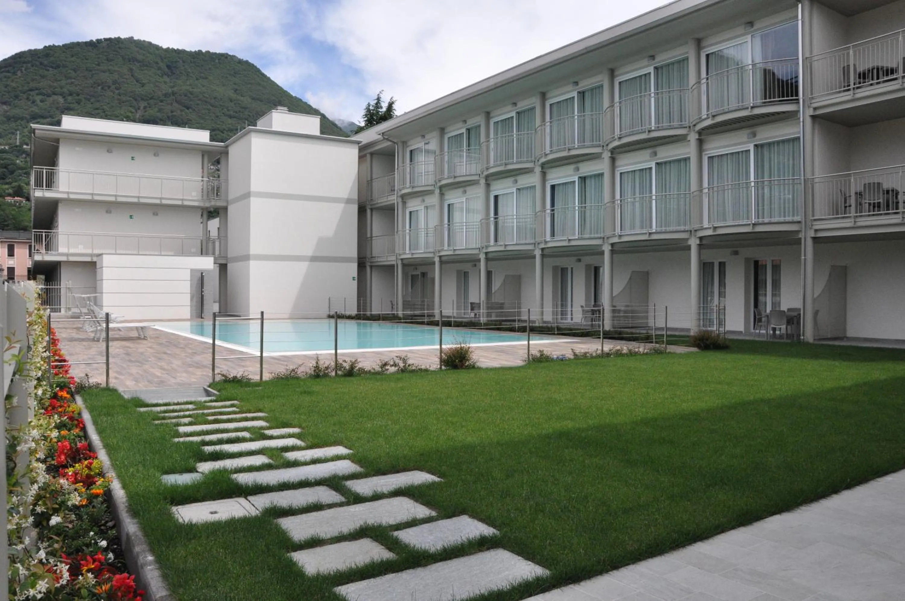 Garden in Hotel Vischi